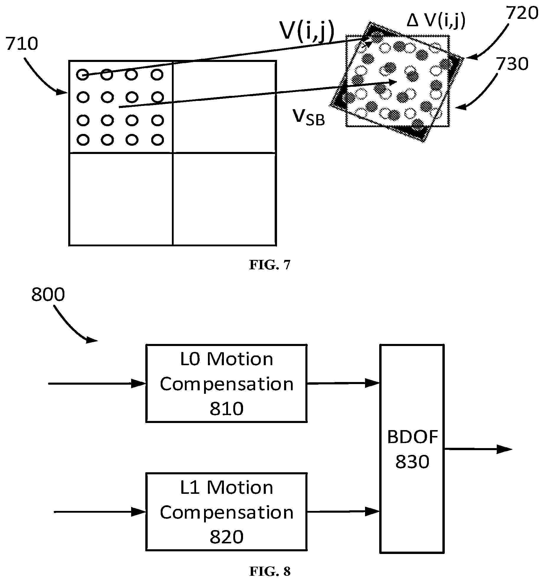 Patent US12581112 Figure 5 – Methods and apparatuses for prediction refinement with optical flow, bi-directional optical flow, and decoder-side motion vector refinement