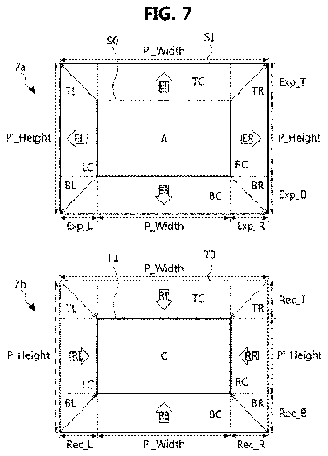 Patent US12581131 Figure 7 – Method and apparatus for reconstructing 360-degree image according to projection format