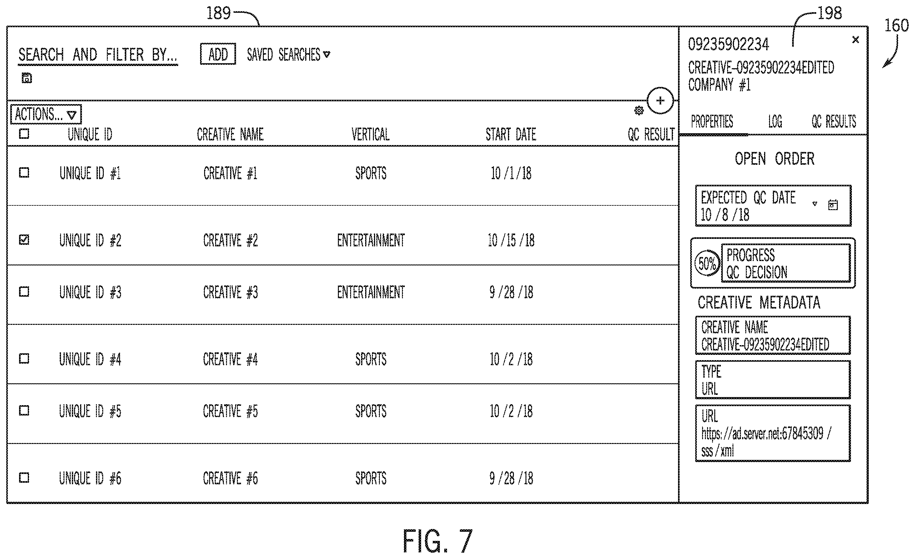 Patent US12581147 Figure 7 – Systems and methods for controlling quality of content