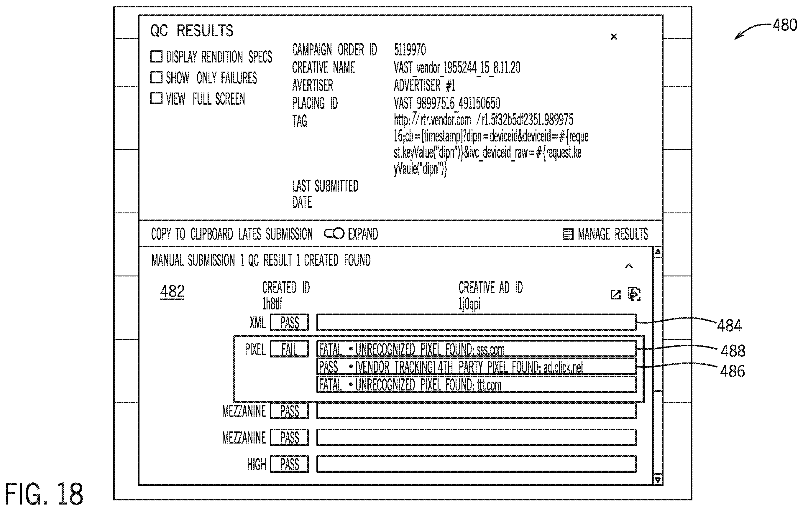 Patent US12581147 Figure 18 – Systems and methods for controlling quality of content