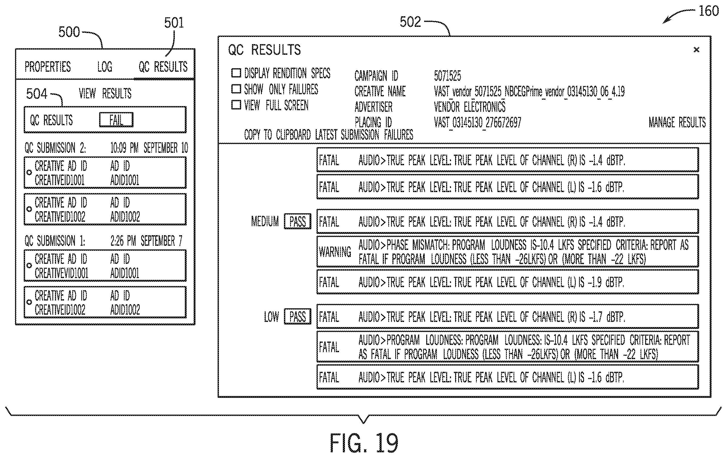Patent US12581147 Figure 19 – Systems and methods for controlling quality of content