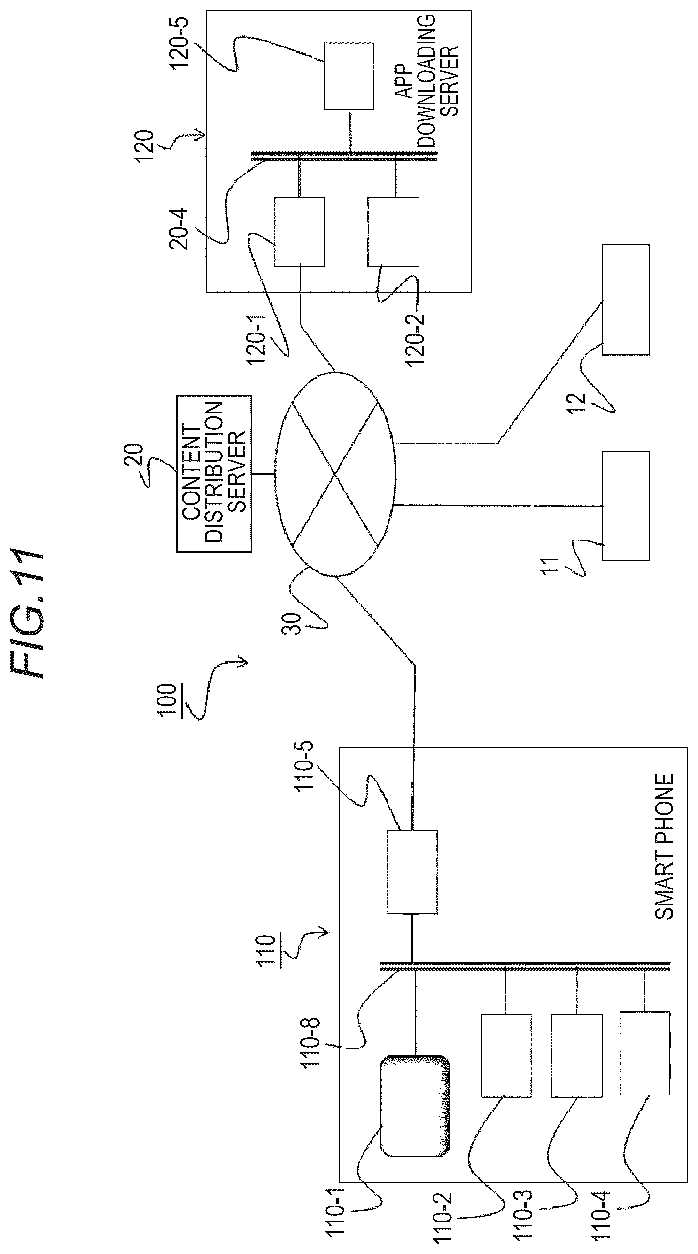 Patent US12581153 Figure 10 – Server system, application program distribution server, viewing terminal, content viewing method, application program, distribution method, and application program distribution method
