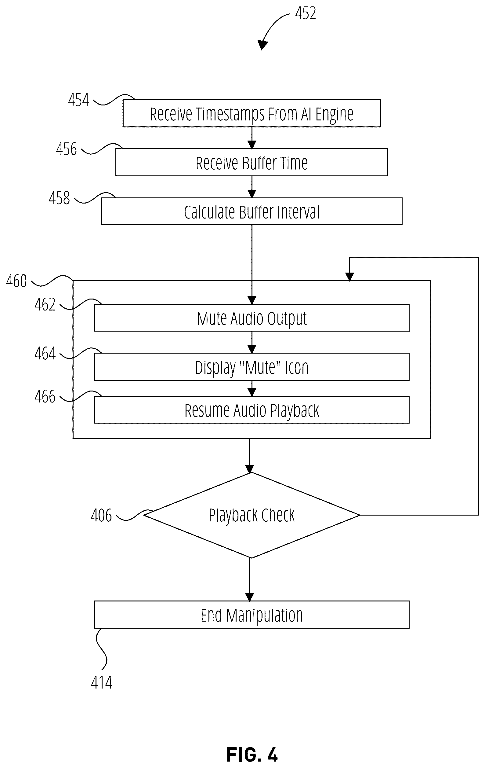 Patent US12581158 Figure 4 – System for censoring digital media