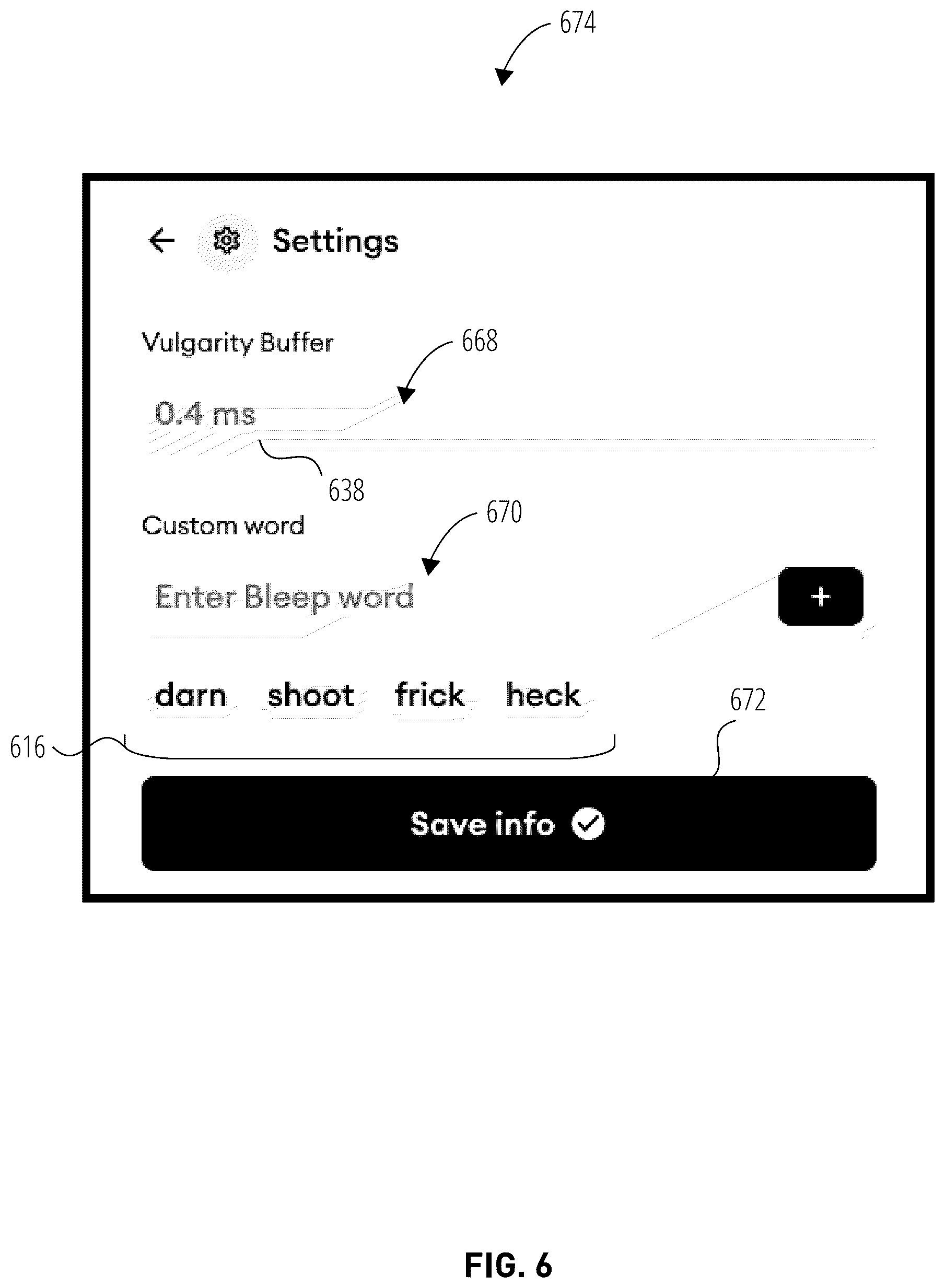 Patent US12581158 Figure 6 – System for censoring digital media