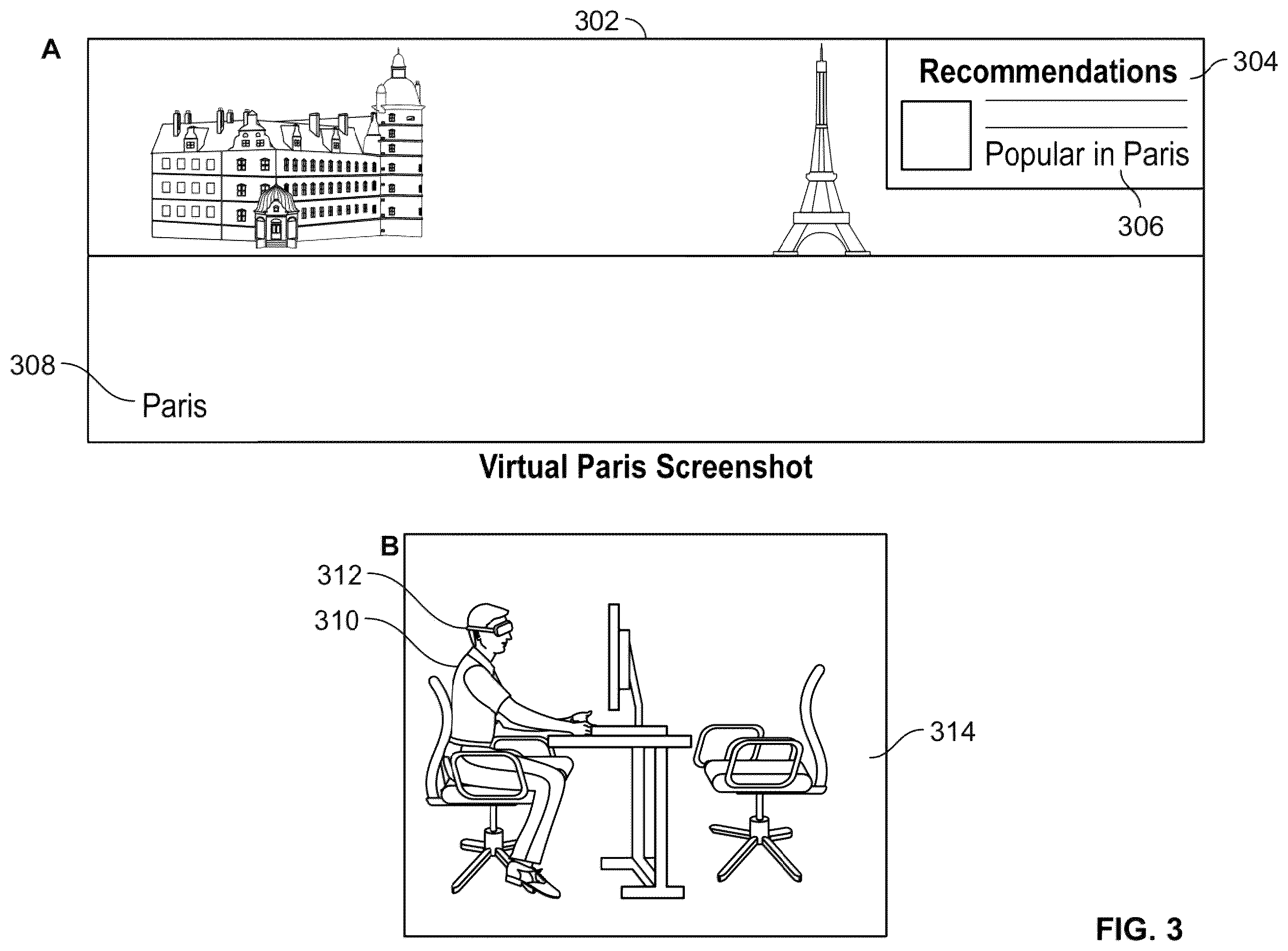 Patent US12581162 Figure 3 – Methods and systems for recommending media assets based on the geographic location at which the media assets are frequently consumed