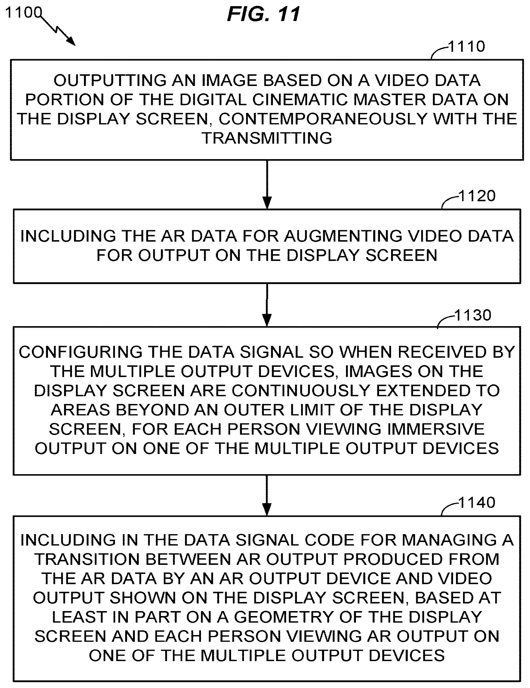 Patent US12581170 Figure 8 – Cinematic mastering for virtual reality and augmented reality