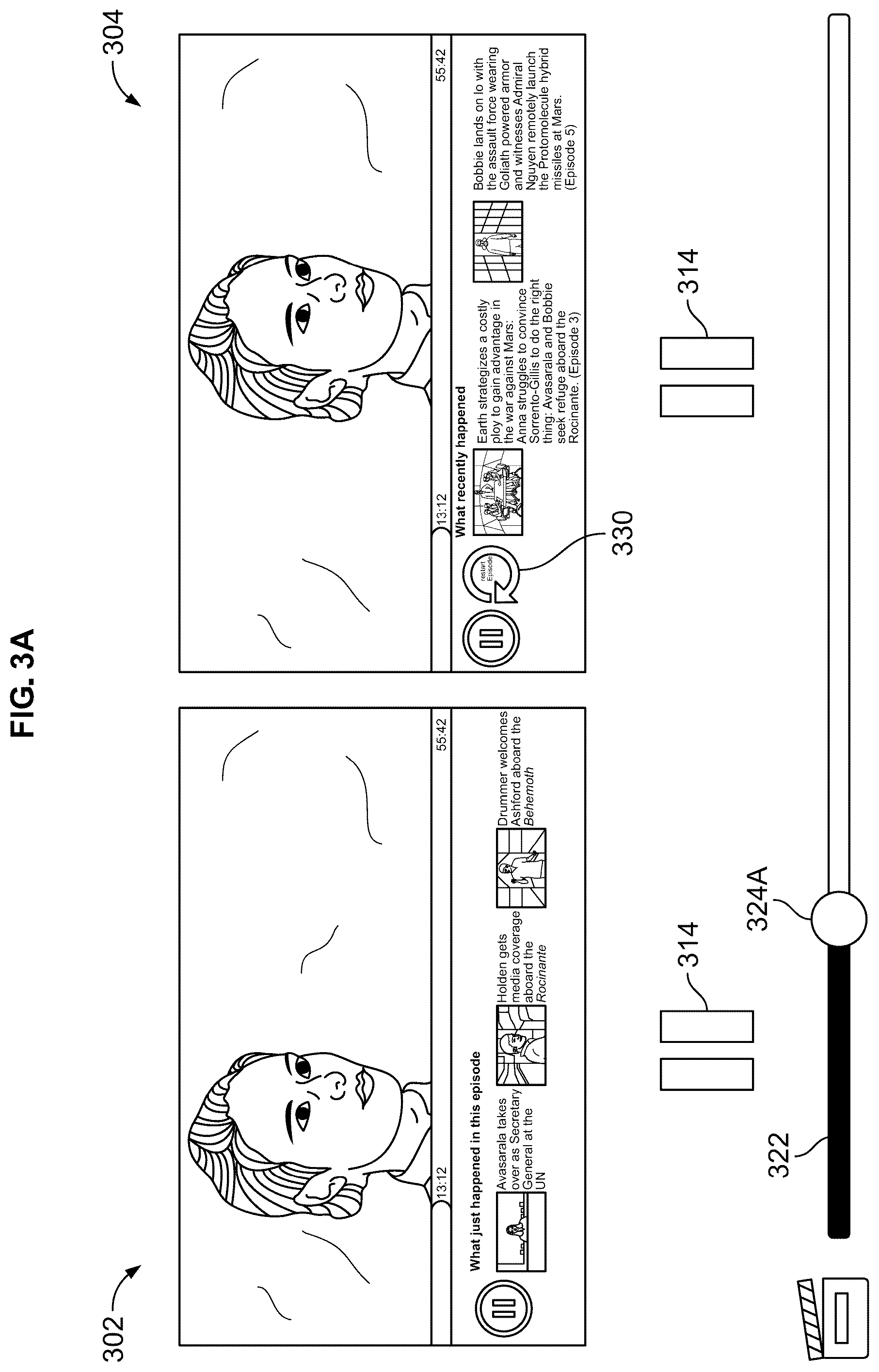 Patent US12581173 Figure 3 – Methods and systems for resumption of a media content item