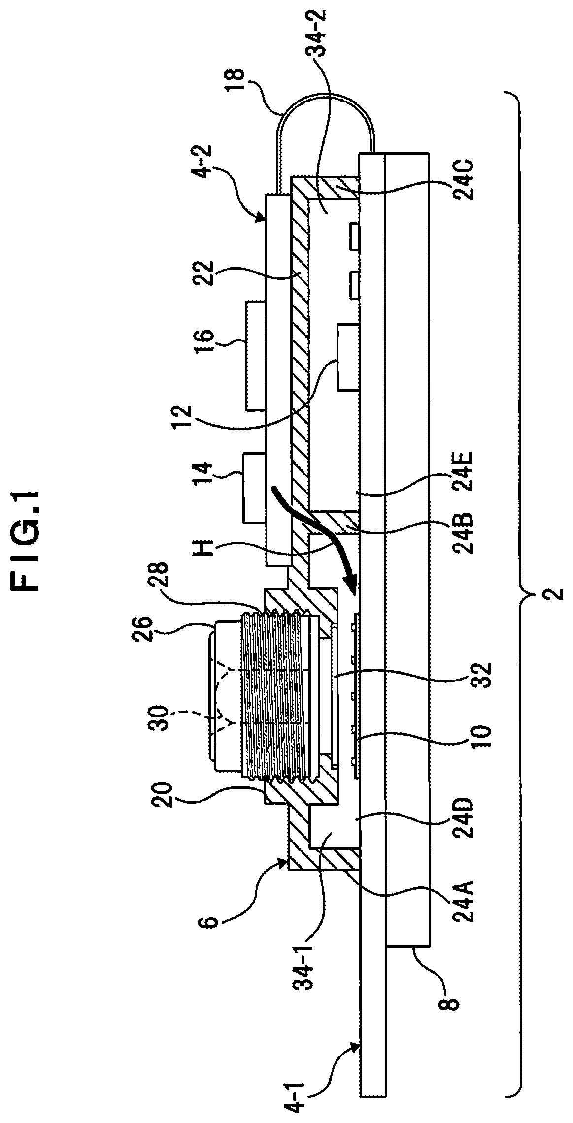 Patent US12581175 — Camera module, control method therefor, and manufacturing method therefor — Figure 1