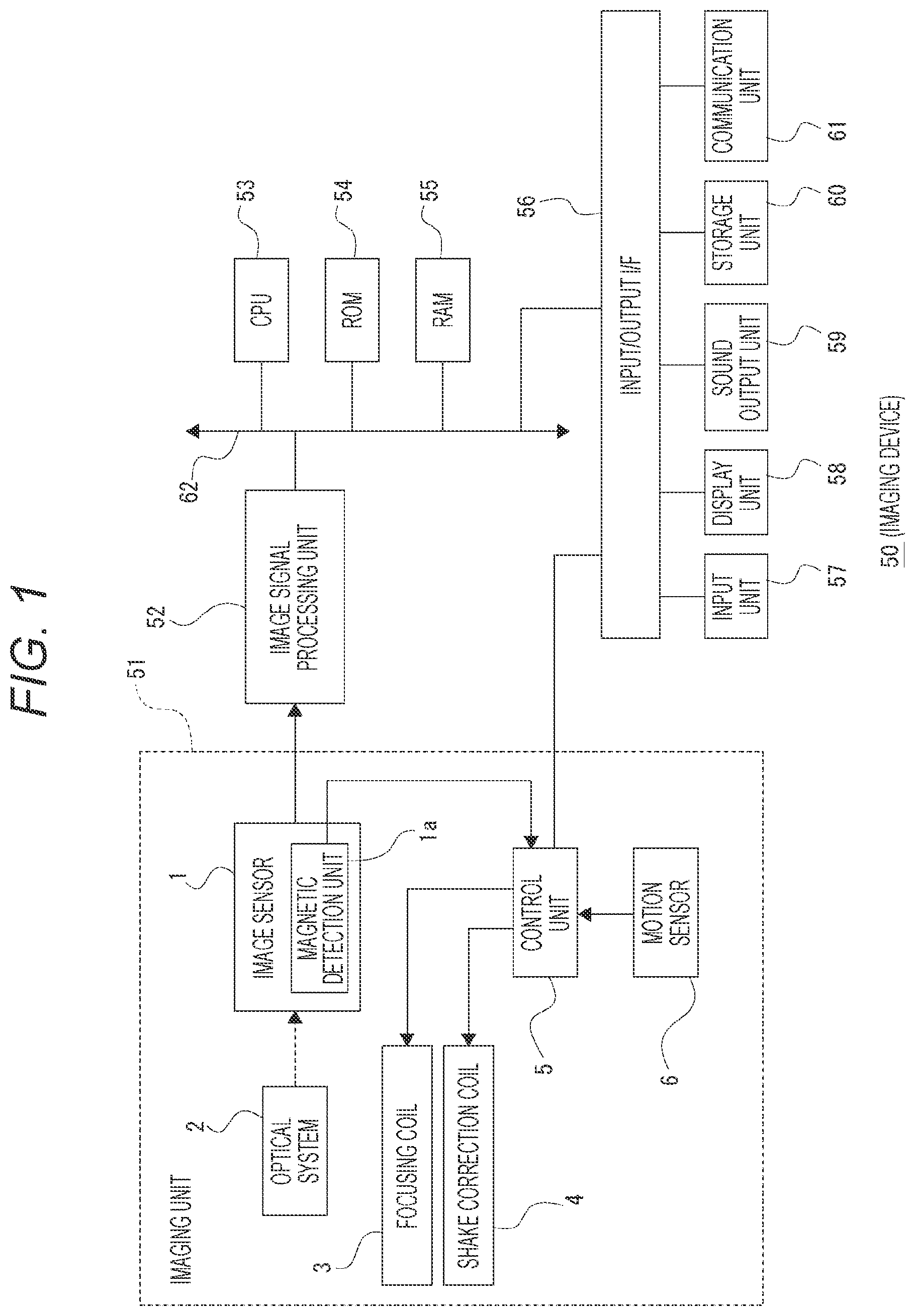 Patent US12581176 — Image sensor and imaging device — Figure 1