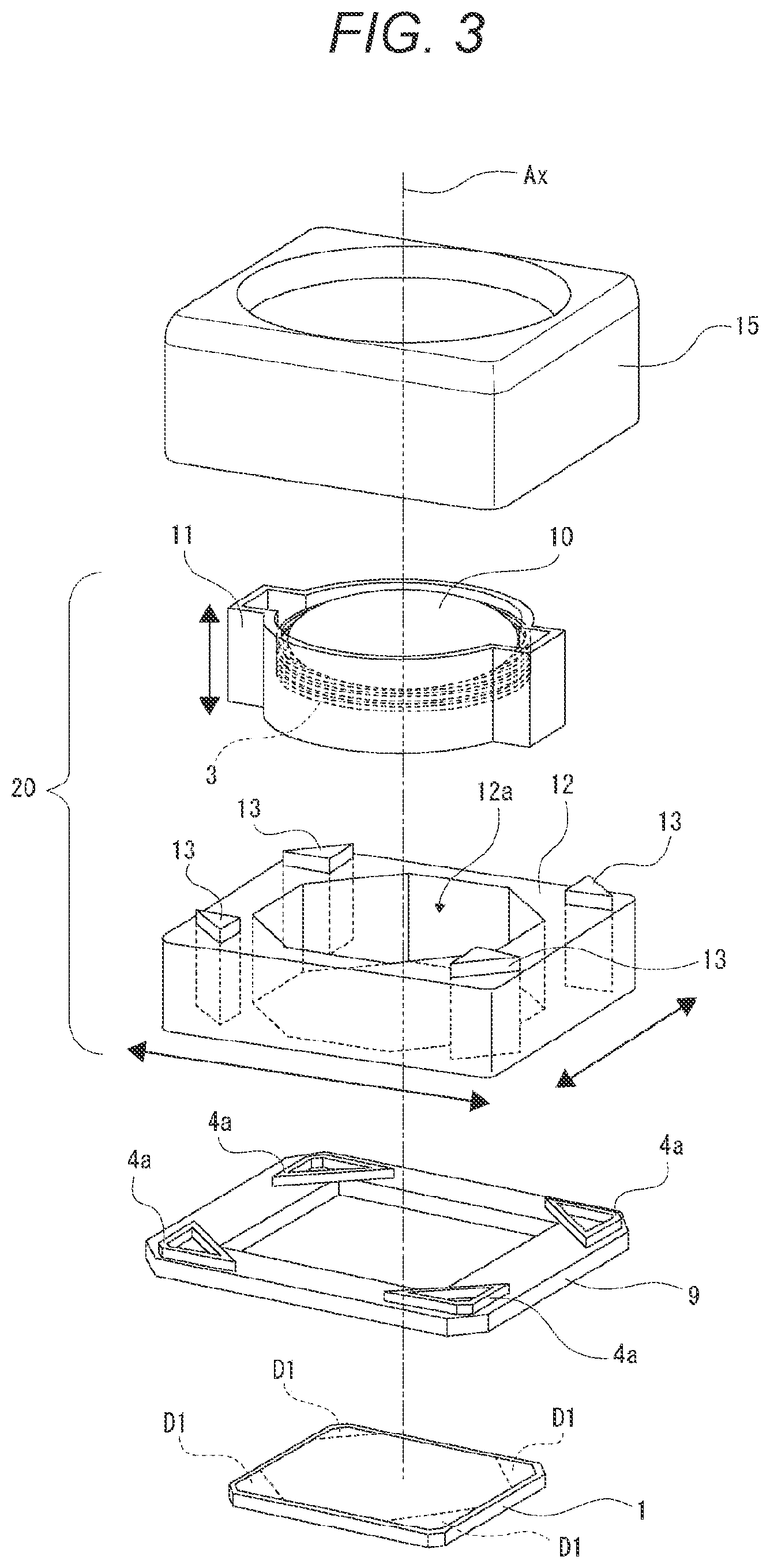 Patent US12581176 Figure 3 – Image sensor and imaging device