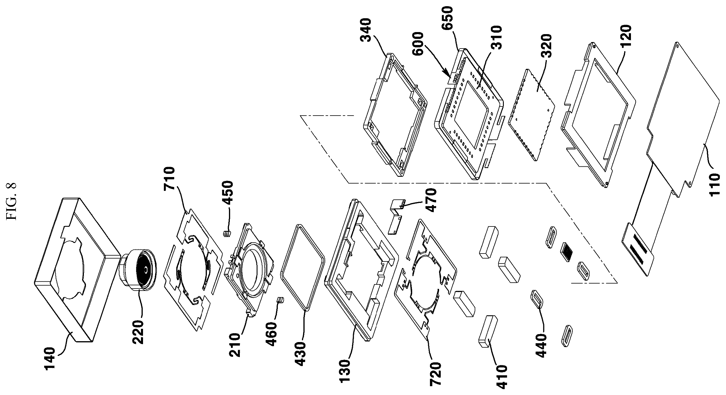 Patent US12581177 Figure 5 – Camera device