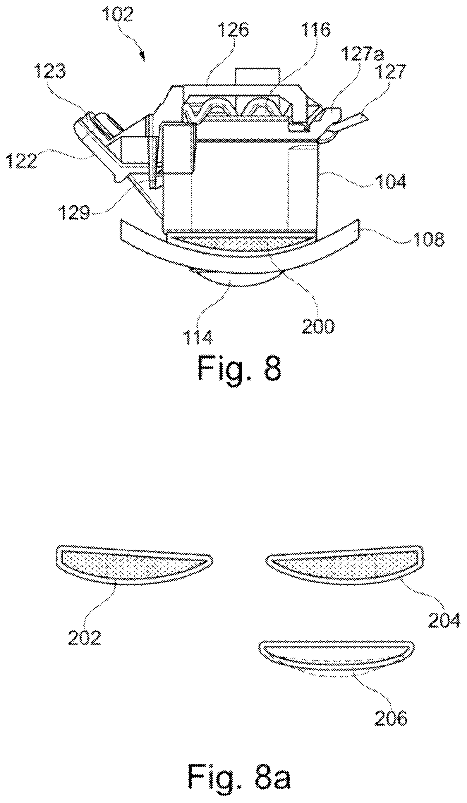 Patent US12581178 Figure 7 – Camera assembly arrangement for vehicle rear view cover and rear view device therewith