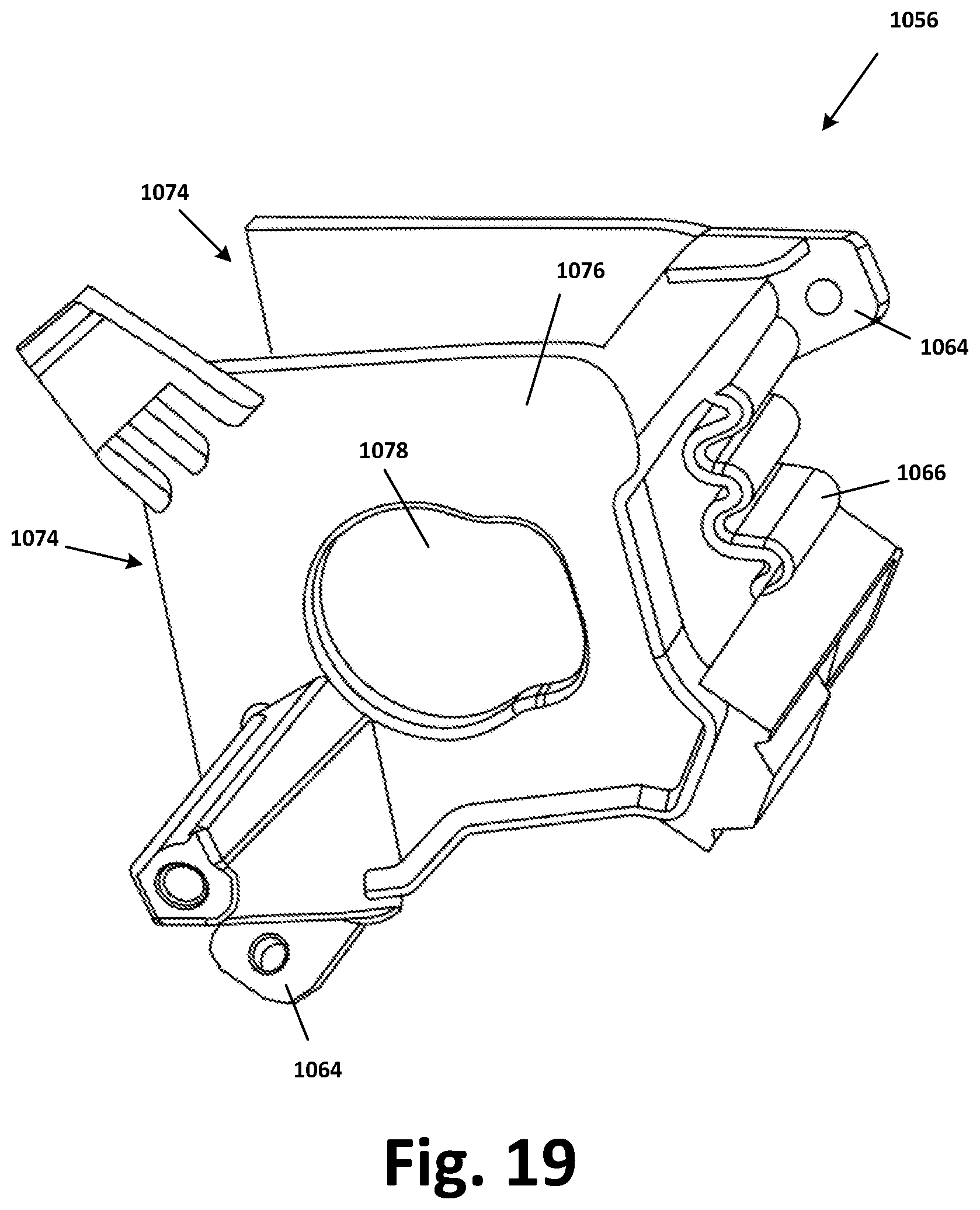 Patent US12581178 Figure 16 – Camera assembly arrangement for vehicle rear view cover and rear view device therewith