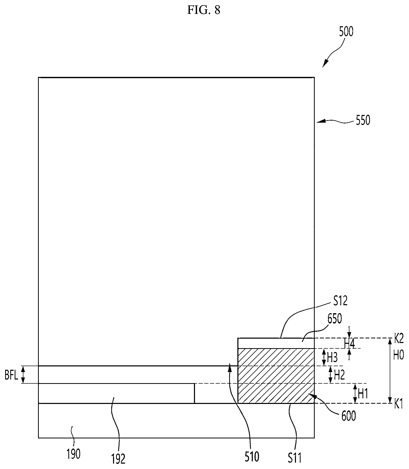 Patent US12581179 Figure 8 – Camera module and vehicle comprising same