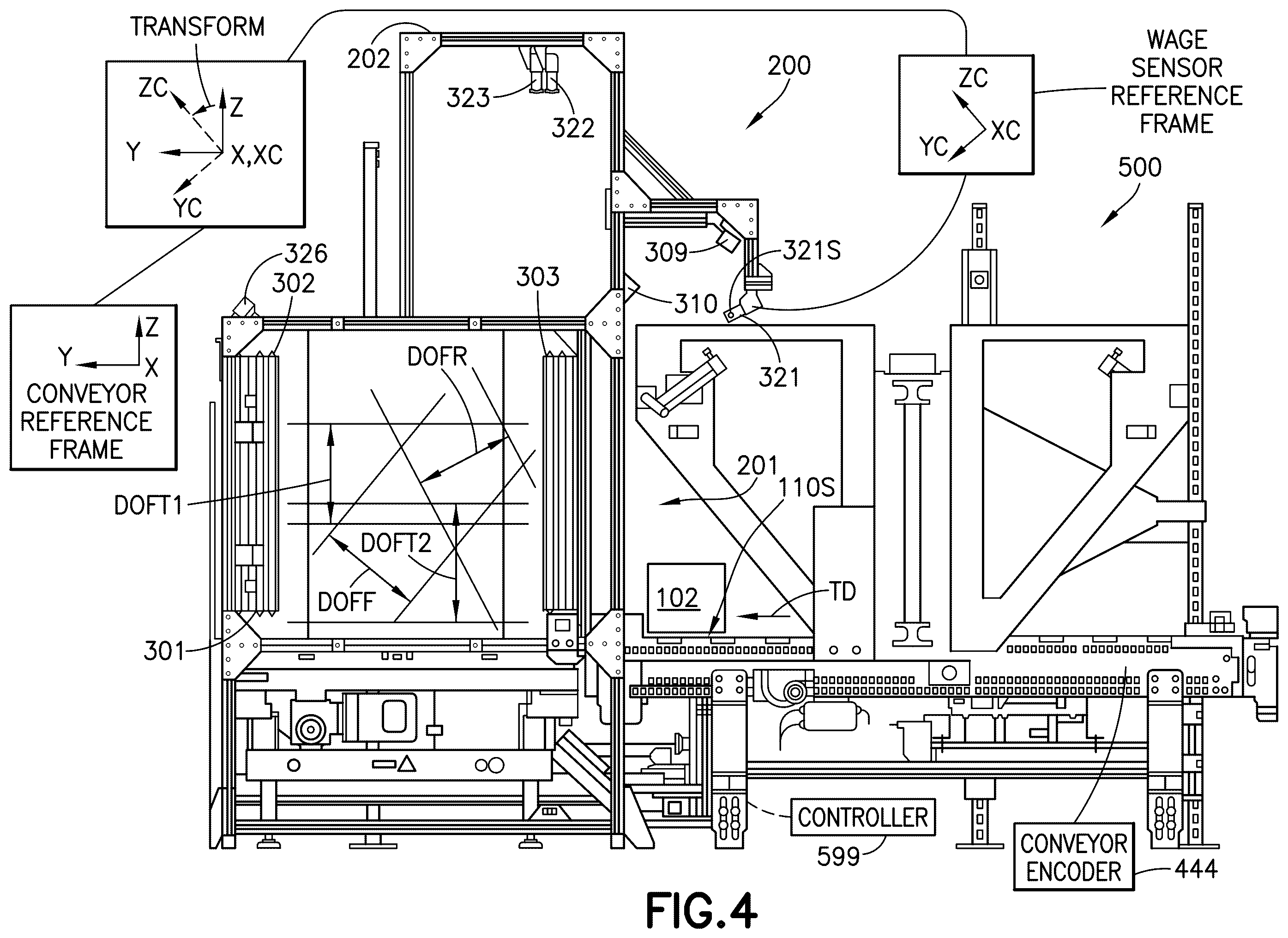 Patent US12581181 Figure 4 – Cased goods inspection and method therefor