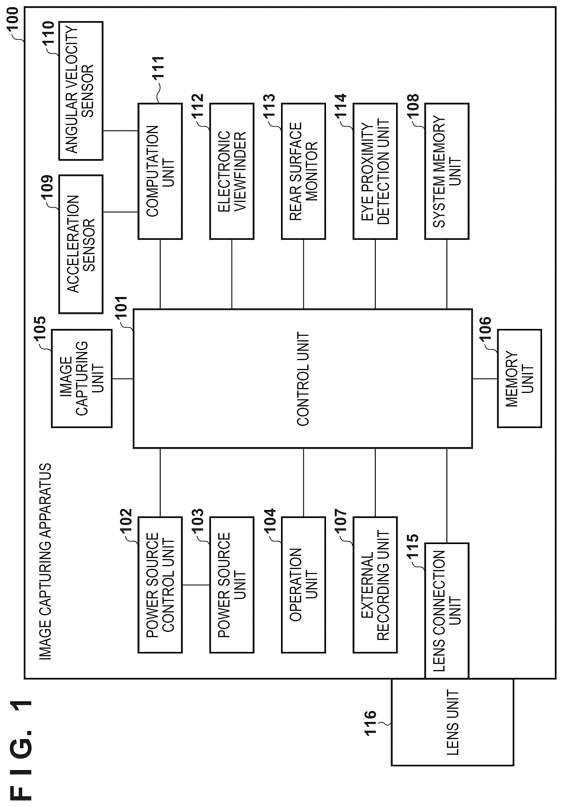 Patent US12581188 Figure 1 – Information processing apparatus, control method, and storage medium