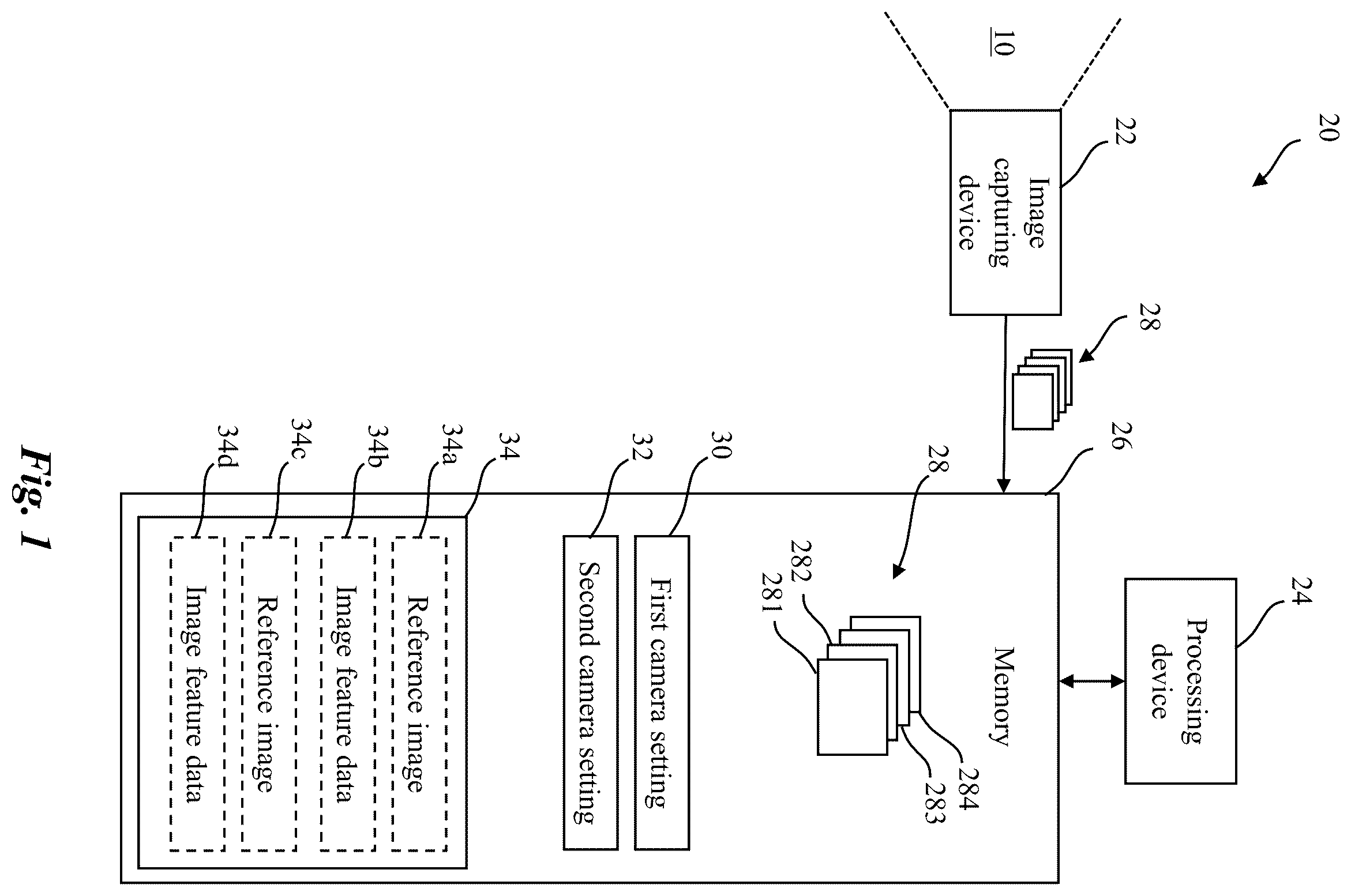Patent US12581189 Figure 1 – Method for controlling a camera monitoring a scene