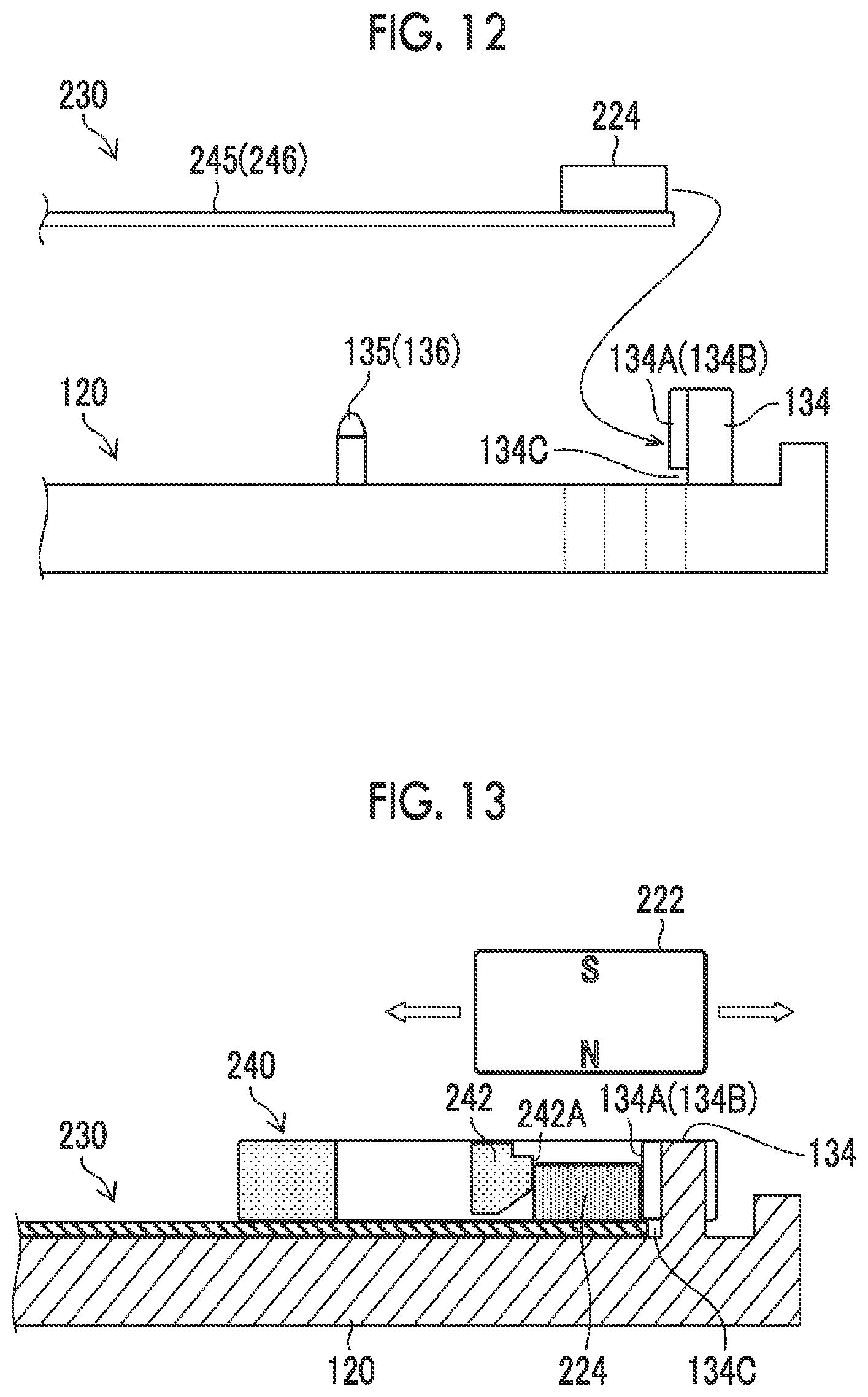 Patent US12581191 Figure 11 – Optical vibration-proof device, optical device, and fixing method of magnetic sensor