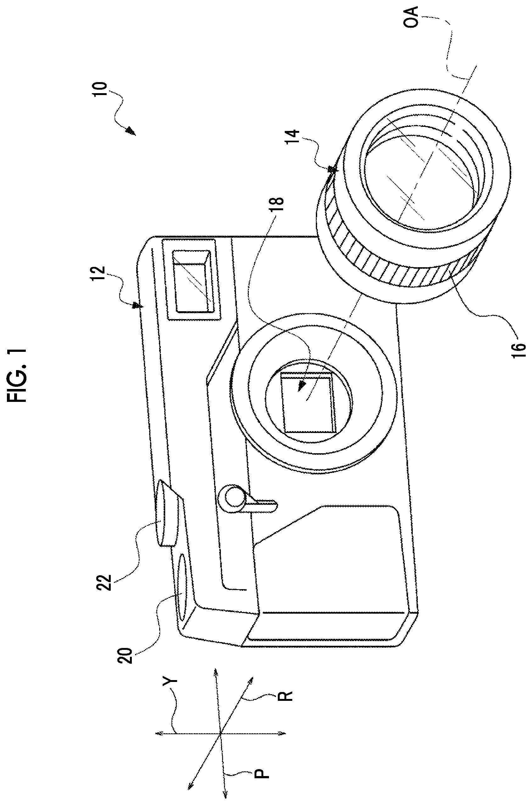 Patent US12581193 Figure 1 – Imaging apparatus, operation method of imaging apparatus, and program