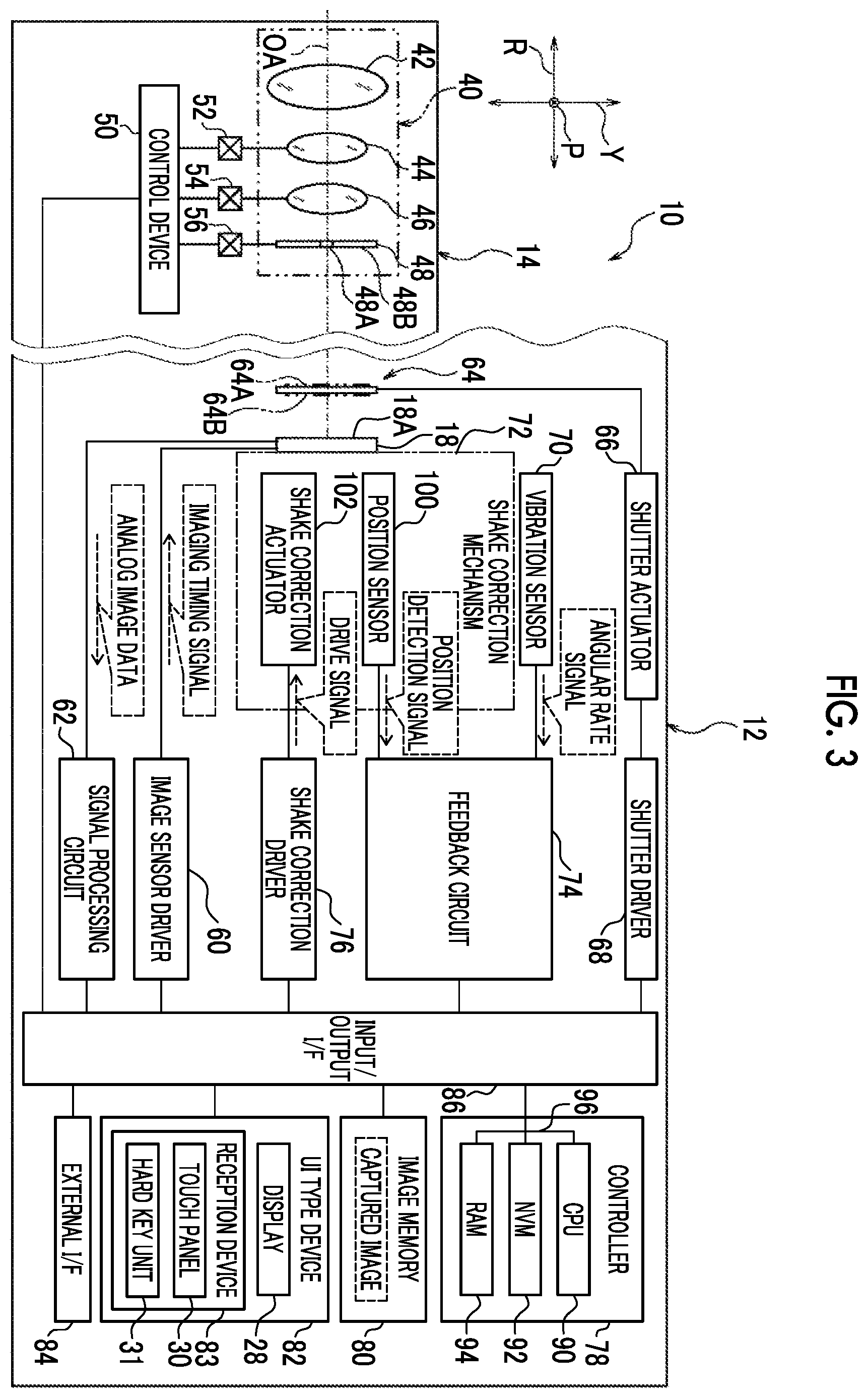 Patent US12581193 Figure 3 – Imaging apparatus, operation method of imaging apparatus, and program