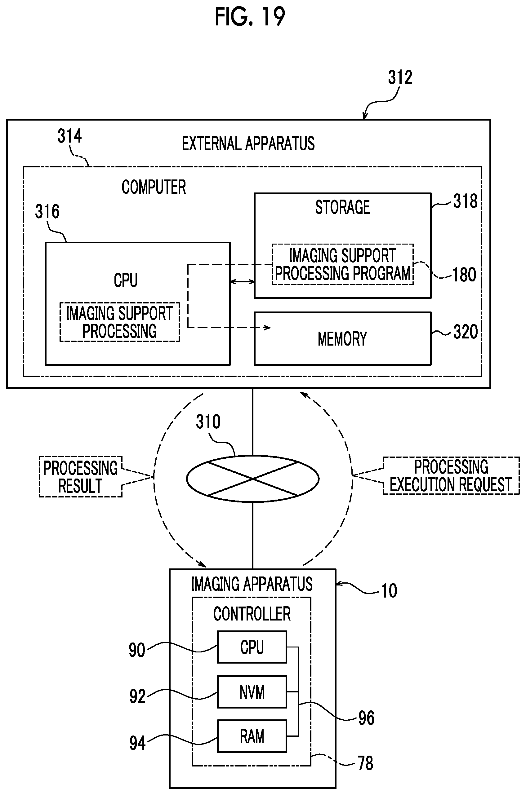 Patent US12581193 Figure 19 – Imaging apparatus, operation method of imaging apparatus, and program