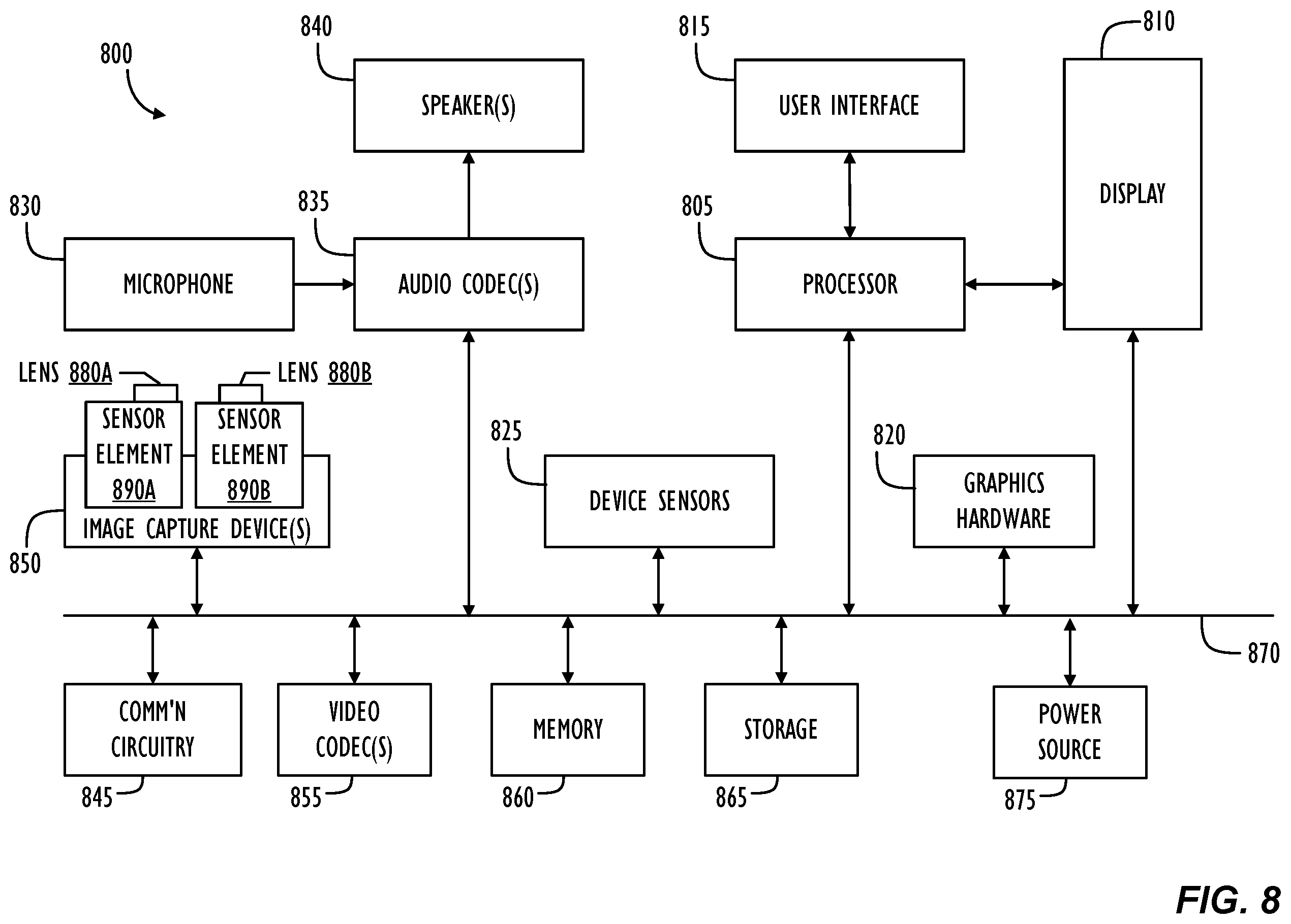 Patent US12581194 Figure 10 – Methods to achieve smooth zoom for video in cameras