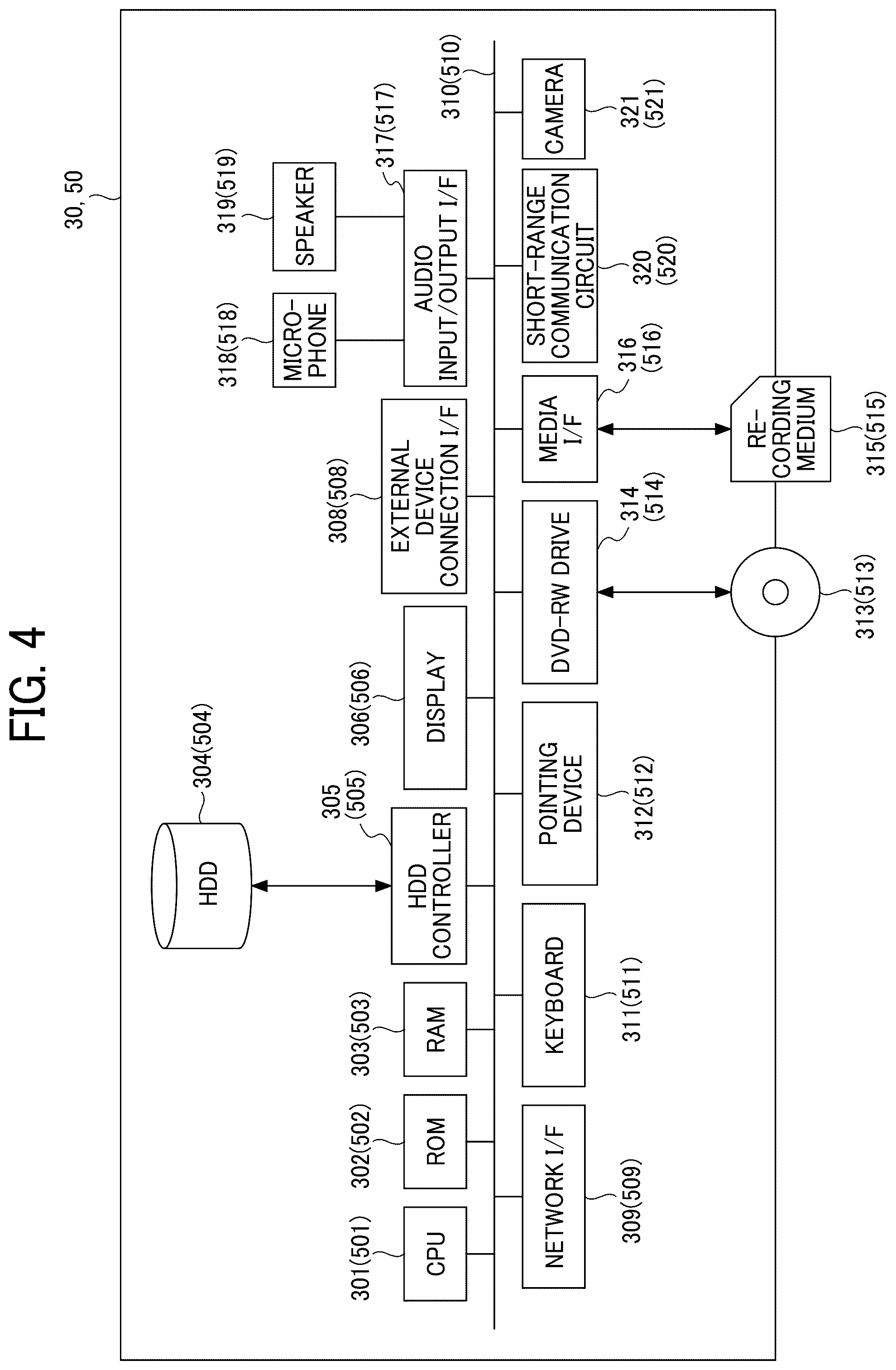 Patent US12581195 Figure 4 – Display terminal, information processing system, communication system, displaying method, information processing method, communication method, and recording medium