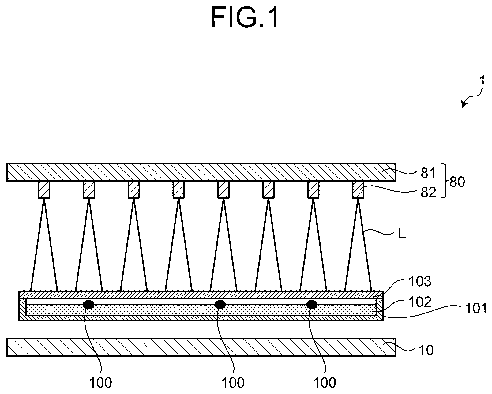 Patent US12581199 Figure 1 – Detection device