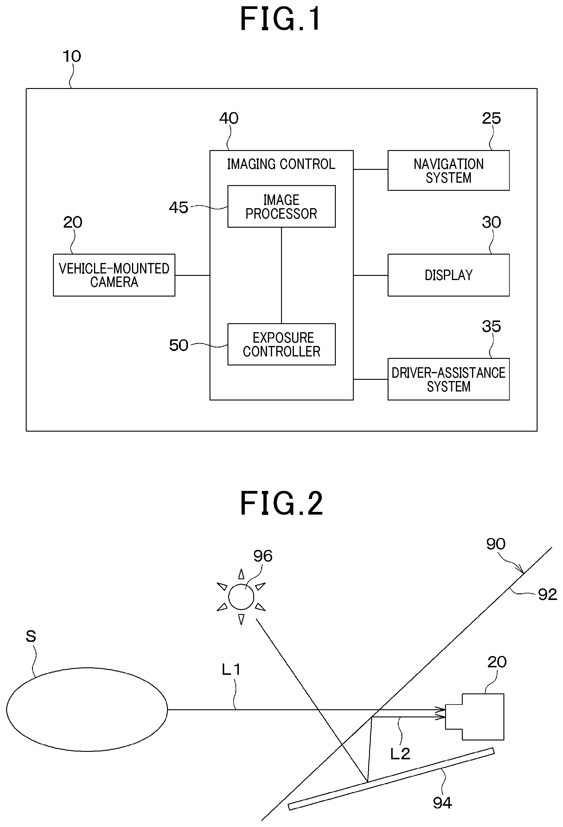Patent US12581201 Figure 1 – Imaging control apparatus and imaging control program for adjusting exposure time of a camera
