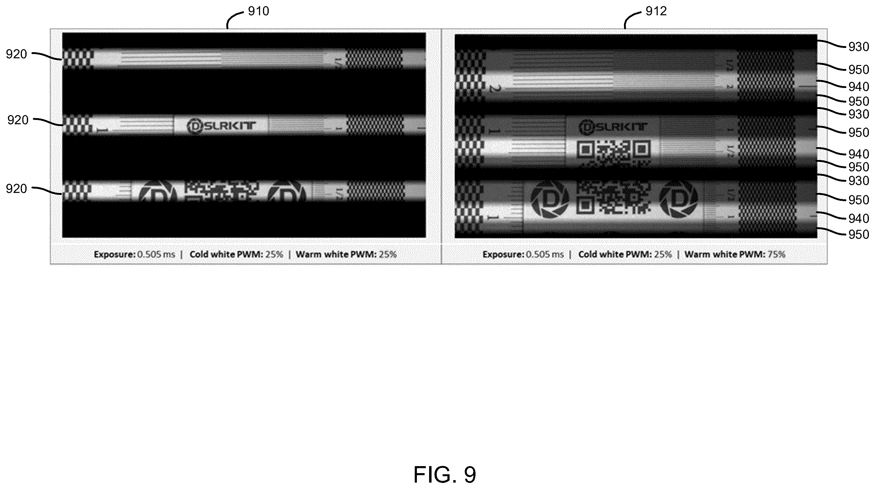 Patent US12581202 Figure 9 – Methods and apparatuses for imaging under pulse-width modulated illumination