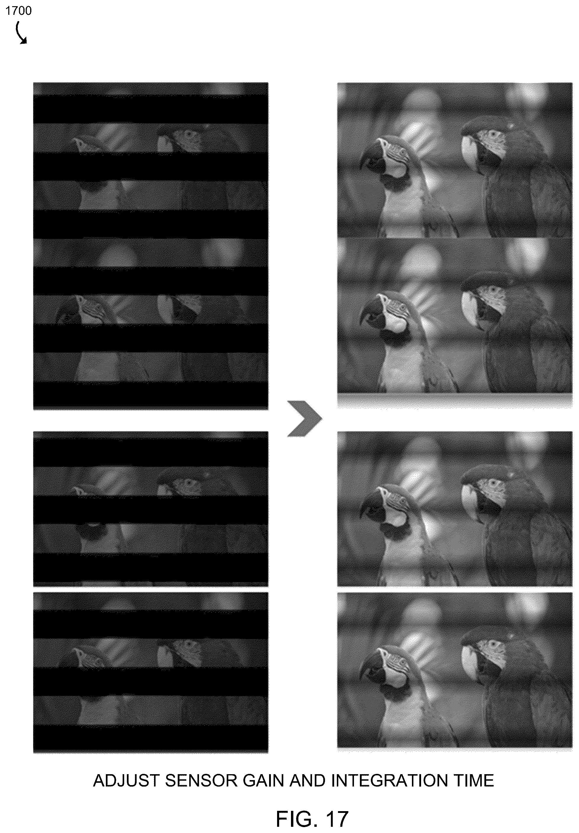 Patent US12581202 Figure 17 – Methods and apparatuses for imaging under pulse-width modulated illumination