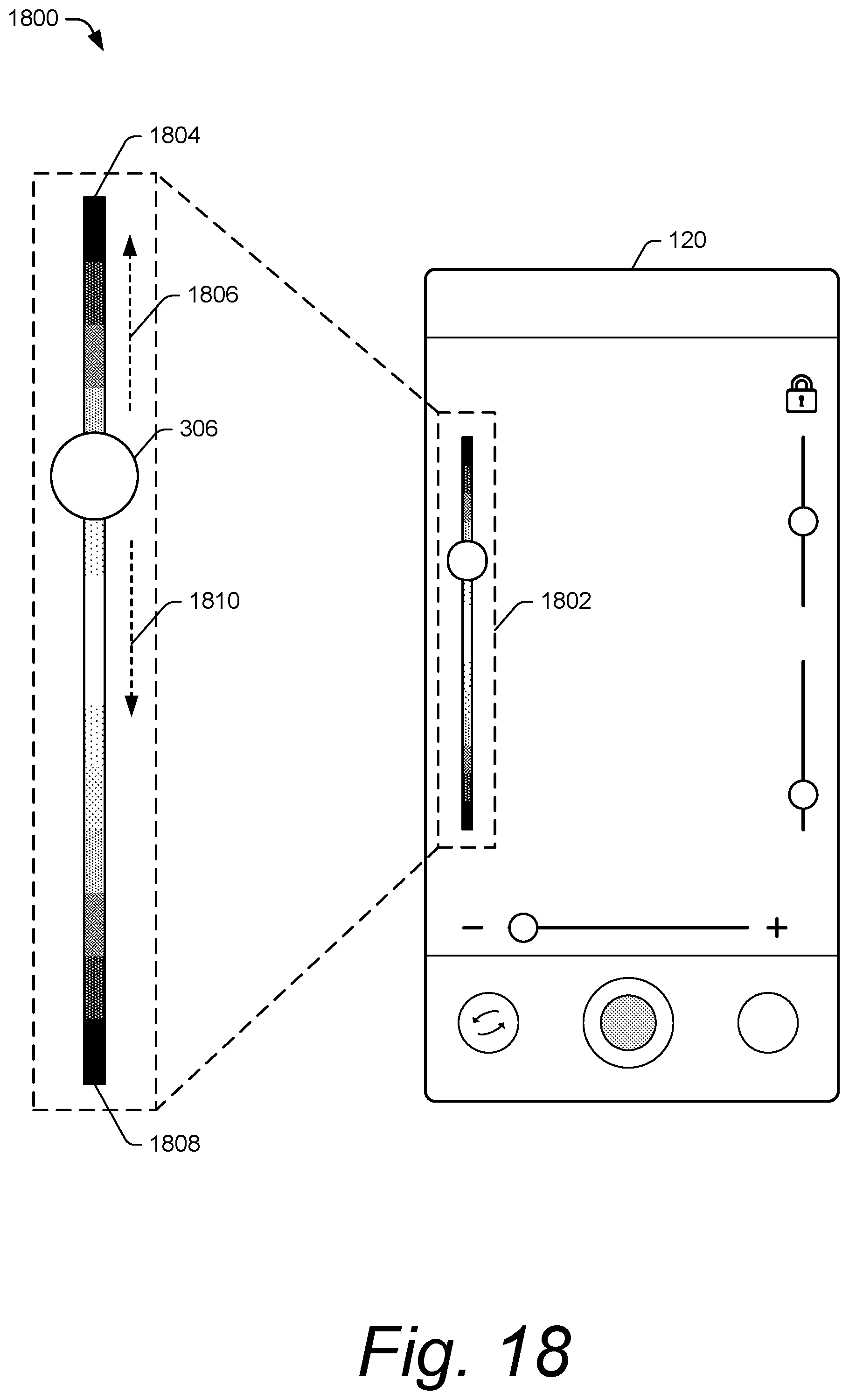 Patent US12581205 Figure 18 – Hybrid white-balance mode in a camera system of an electronic device
