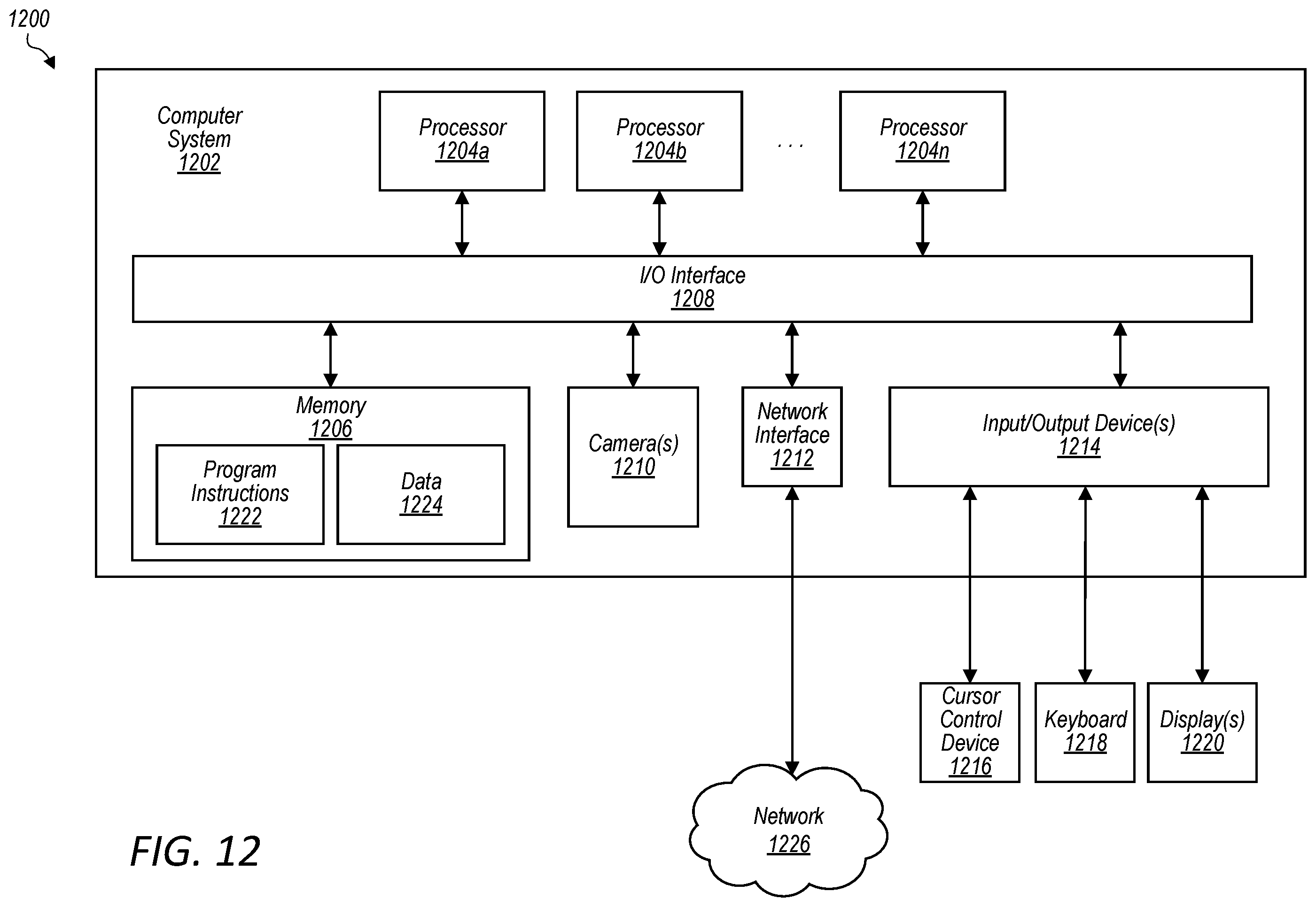 Patent US12581206 Figure 9 – Single flex circuit shared by multiple cameras of a multi-camera system
