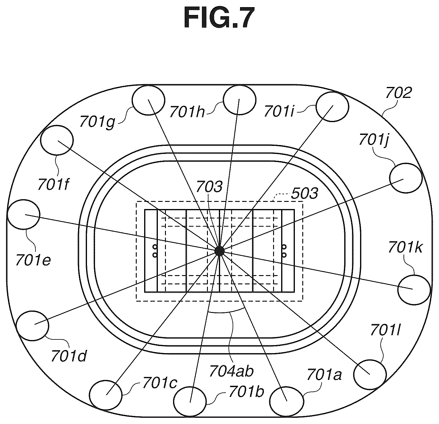 Patent US12581207 Figure 7 – Arrangement determination apparatus, system, arrangement determination method, and recording medium