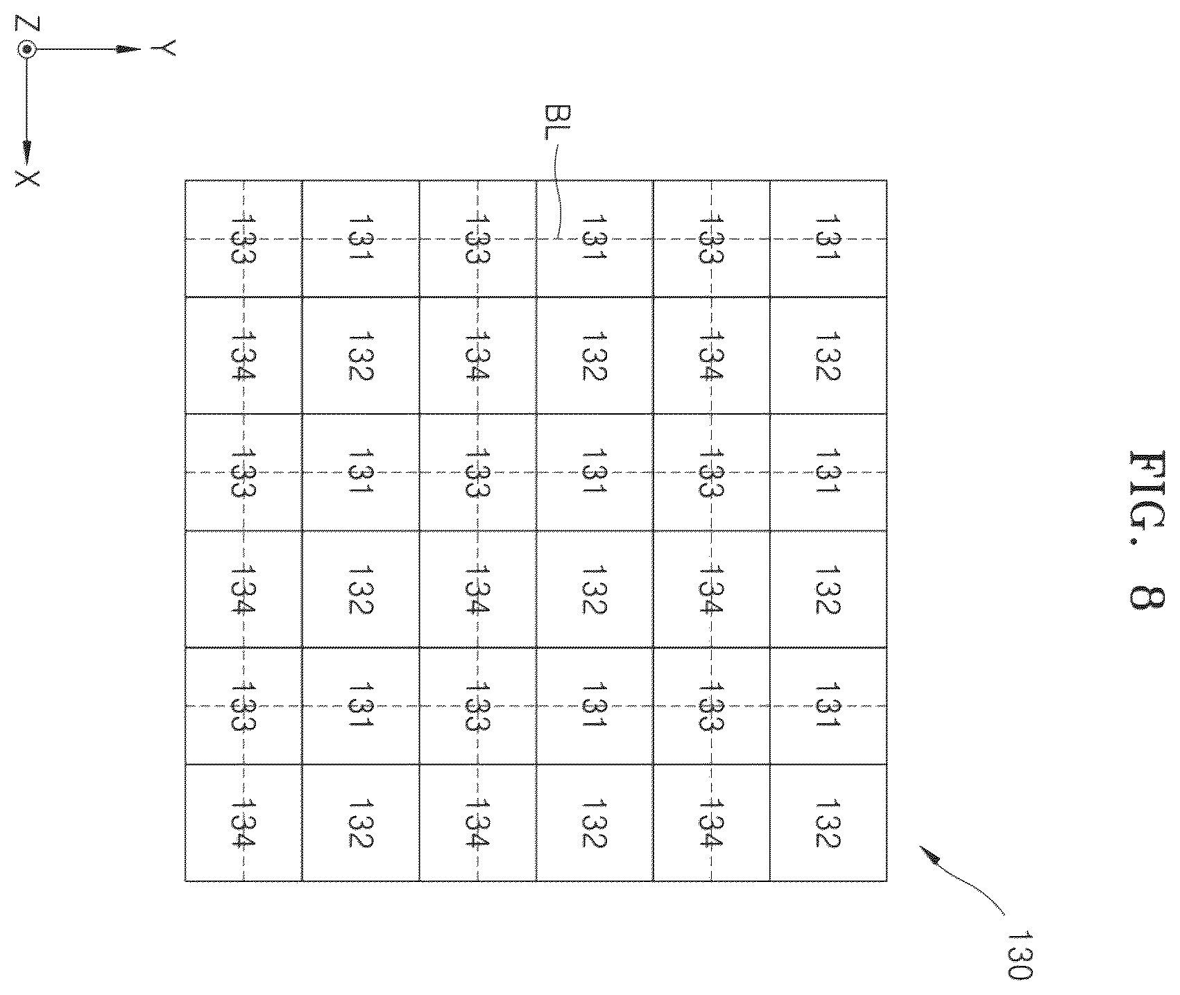 Patent US12581209 Figure 8 – Image sensor including color separating lens array and electronic device including the image sensor