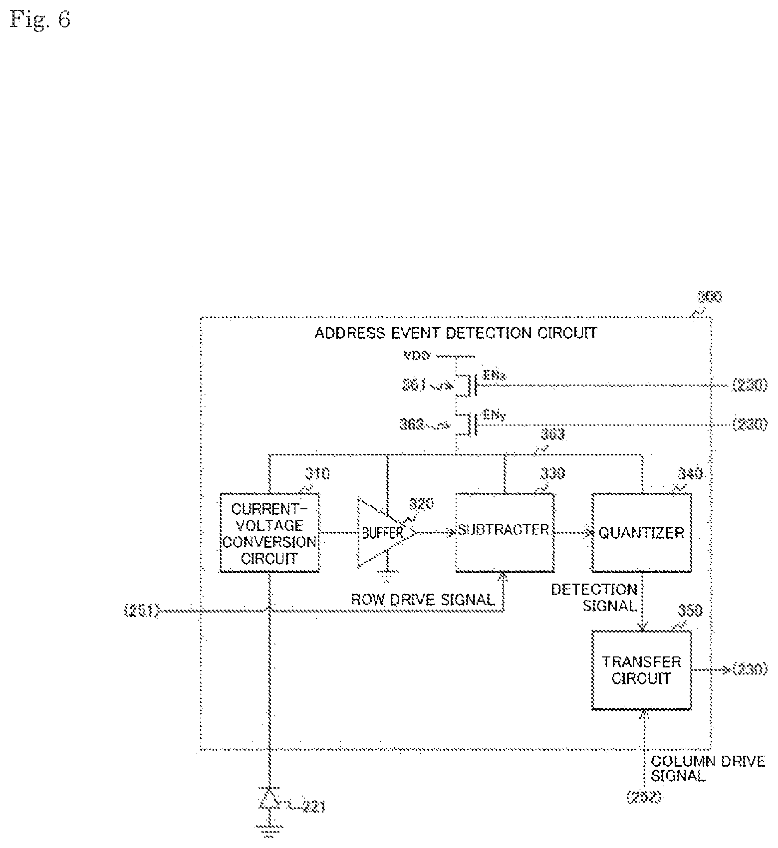 Patent US12581211 Figure 6 – Imaging circuit and imaging device