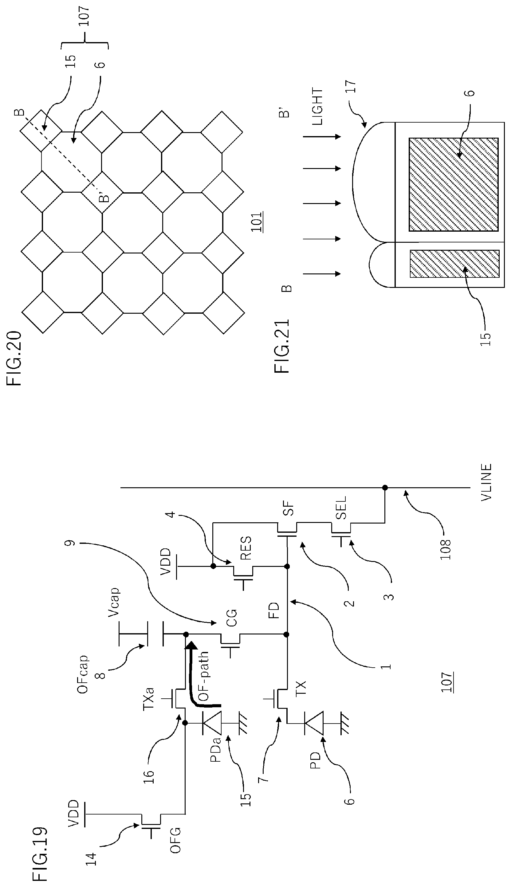 Patent US12581216 Figure 19 – Photoelectric conversion device, imaging system, and equipment