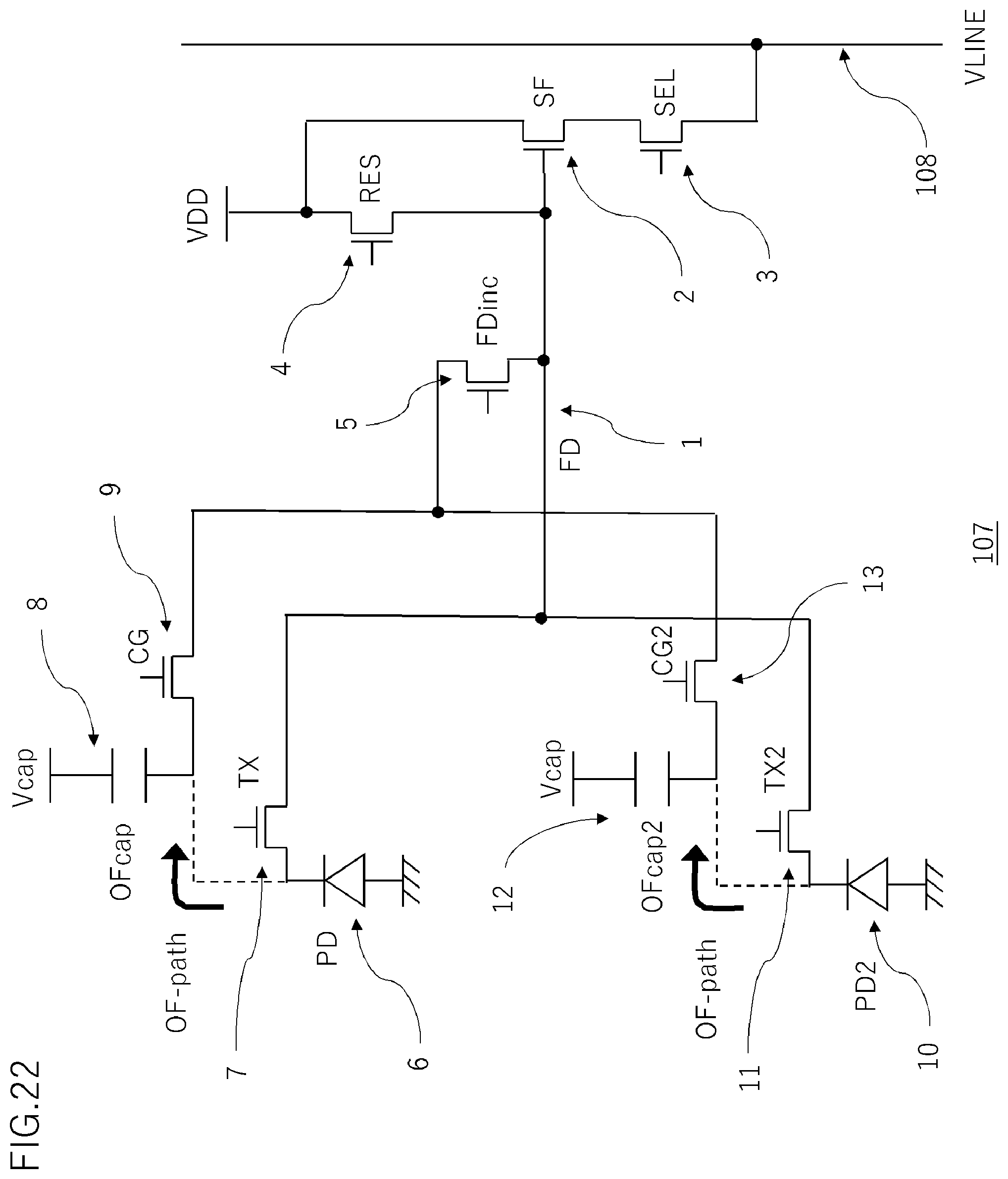 Patent US12581216 Figure 20 – Photoelectric conversion device, imaging system, and equipment