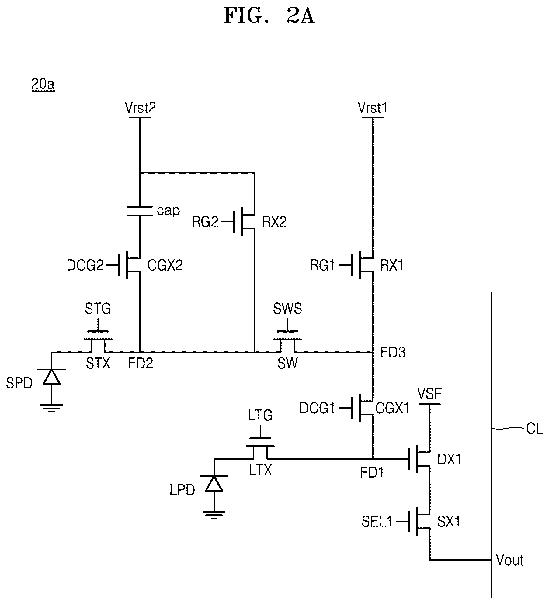 Patent US12581217 Figure 2 – Image sensor