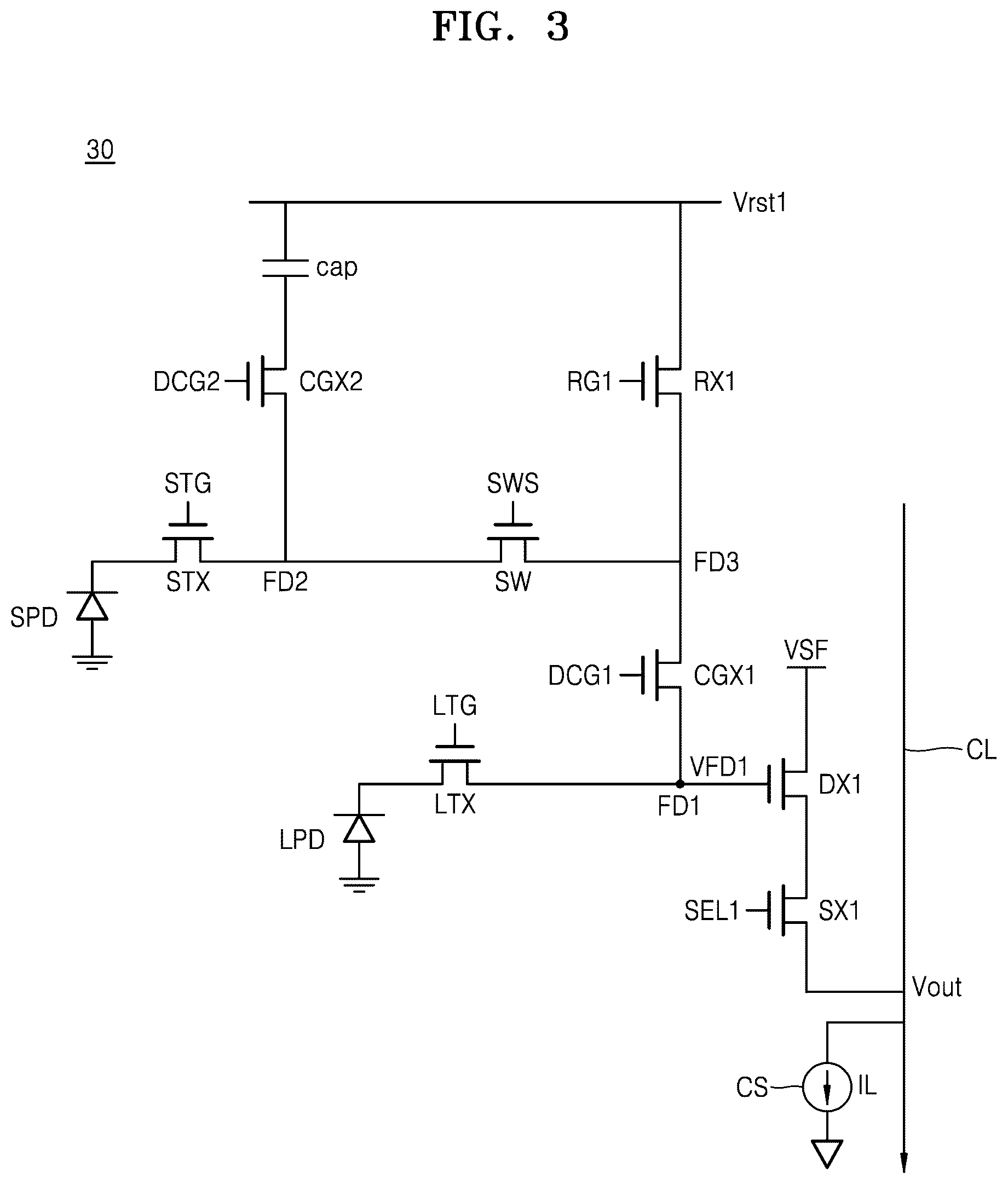 Patent US12581217 Figure 4 – Image sensor
