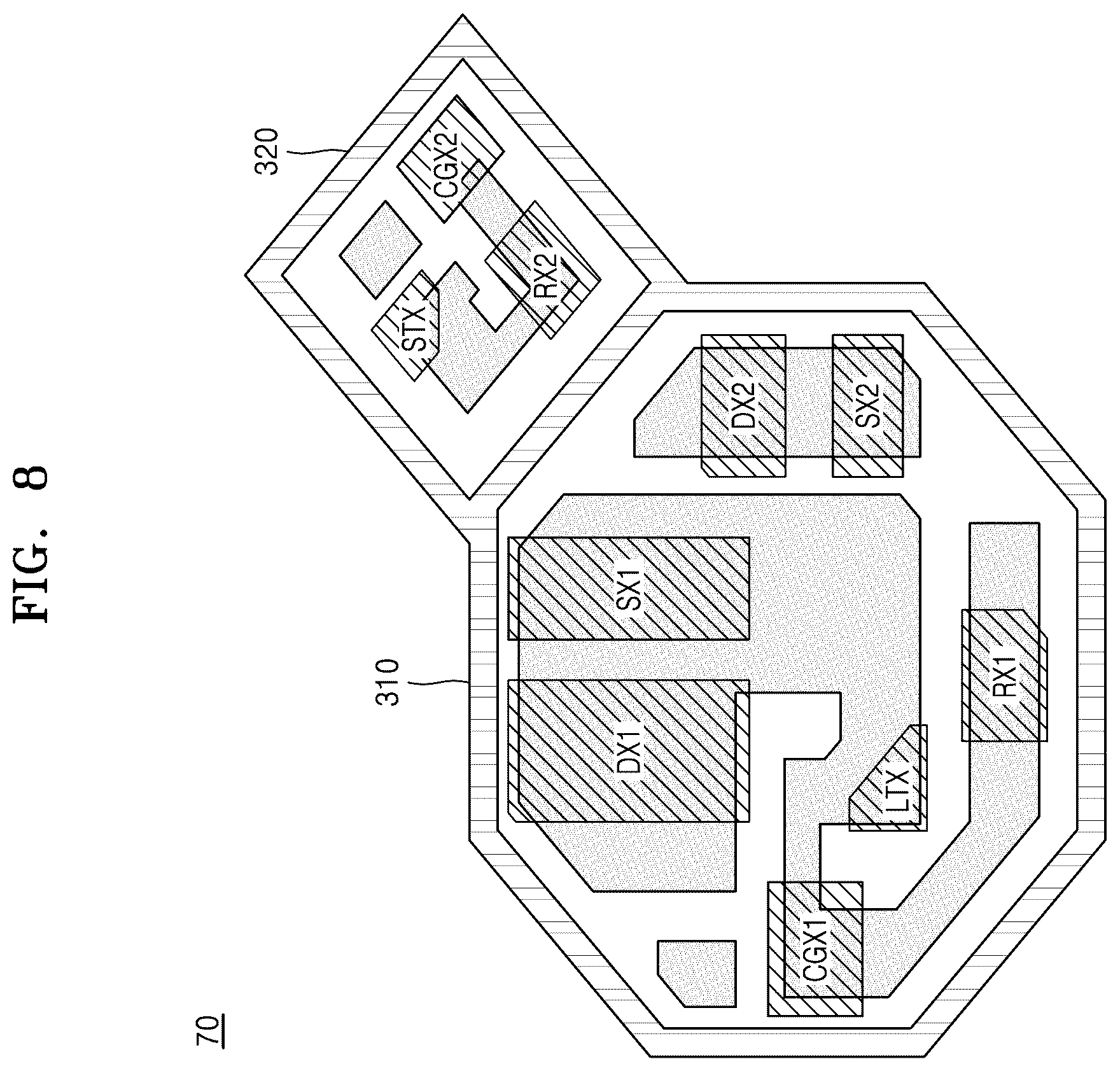 Patent US12581217 Figure 10 – Image sensor