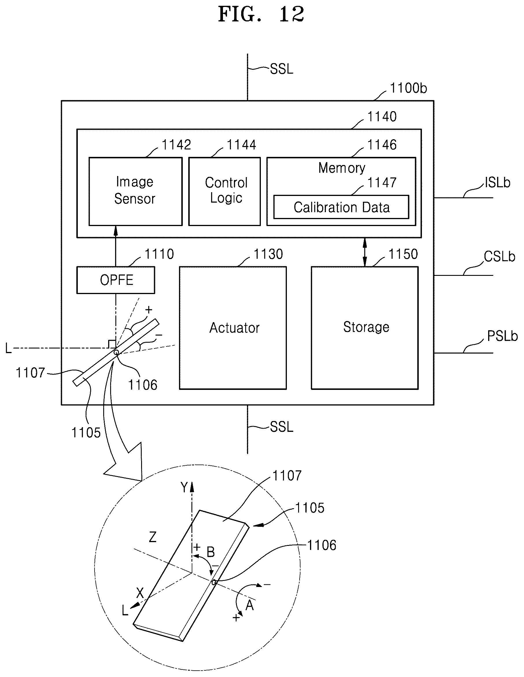 Patent US12581217 Figure 15 – Image sensor