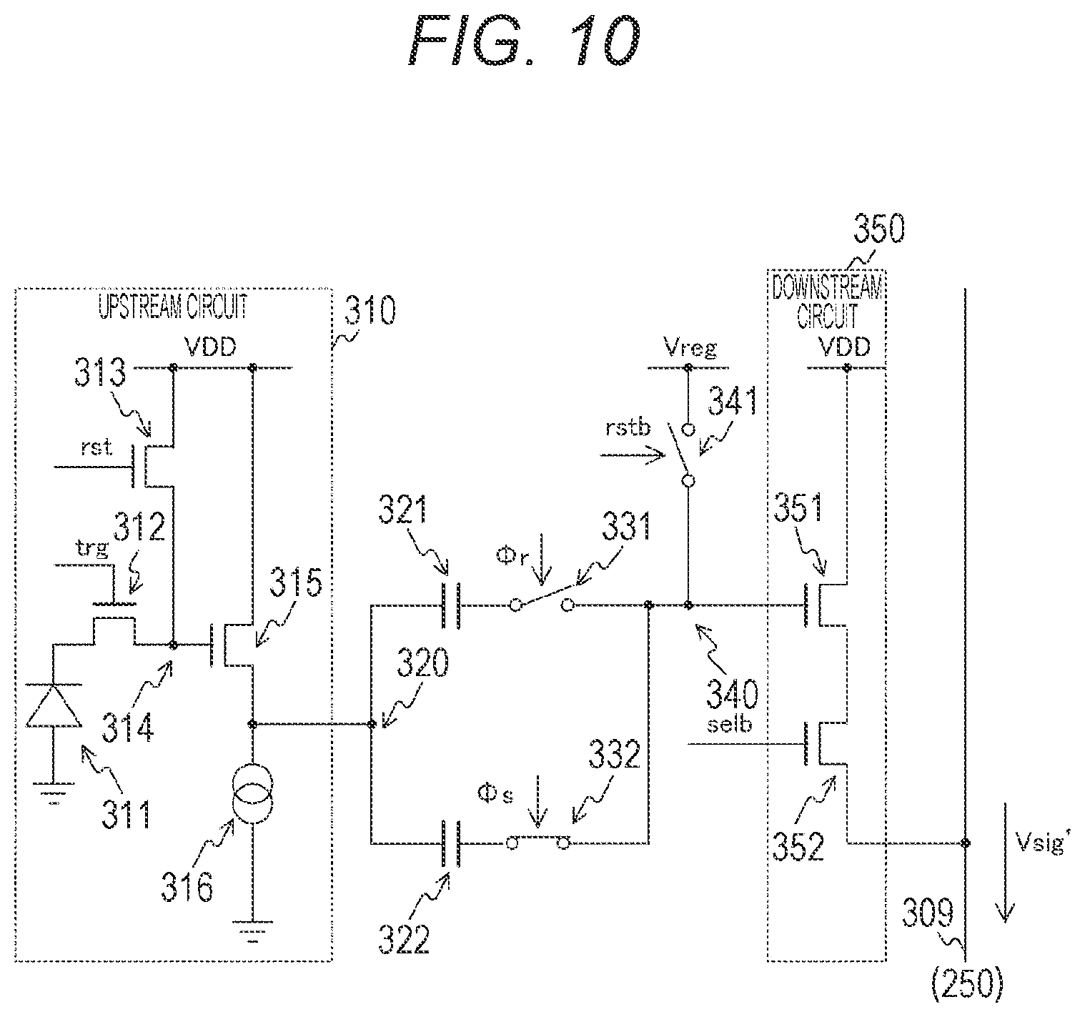 Patent US12581218 Figure 10 – Solid-state imaging element