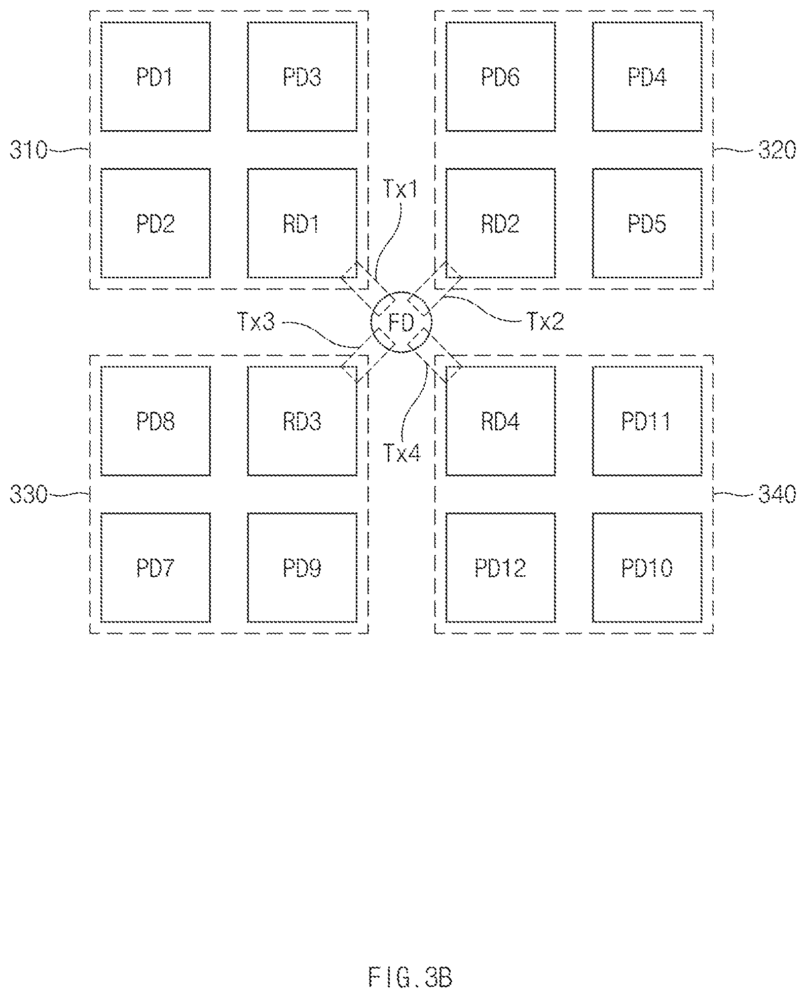 Patent US12581219 Figure 4 – Image sensing device including charge storage pixels and a method for operating the same