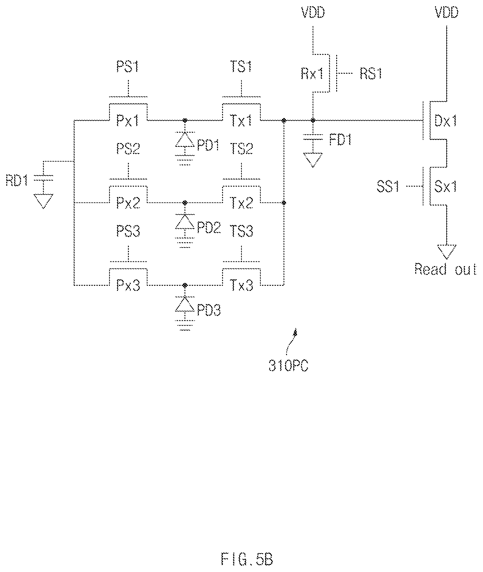Patent US12581219 Figure 8 – Image sensing device including charge storage pixels and a method for operating the same