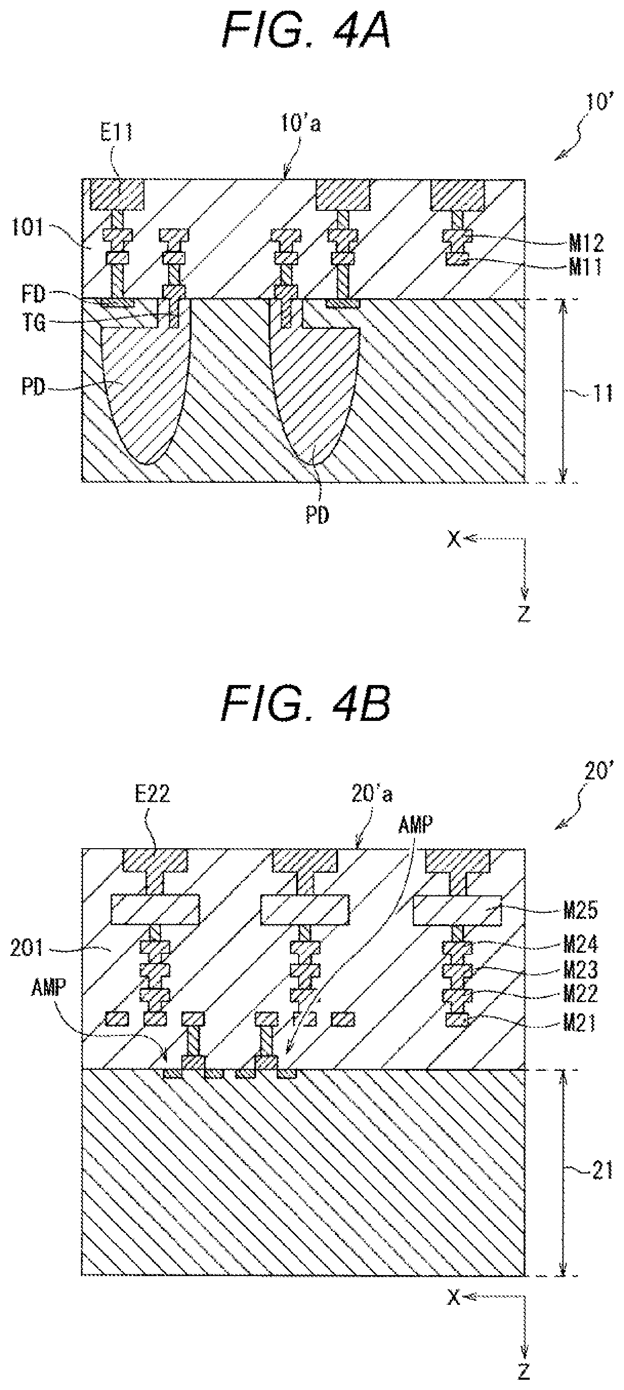 Patent US12581220 Figure 4 – Imaging device having insulated amplification transistor