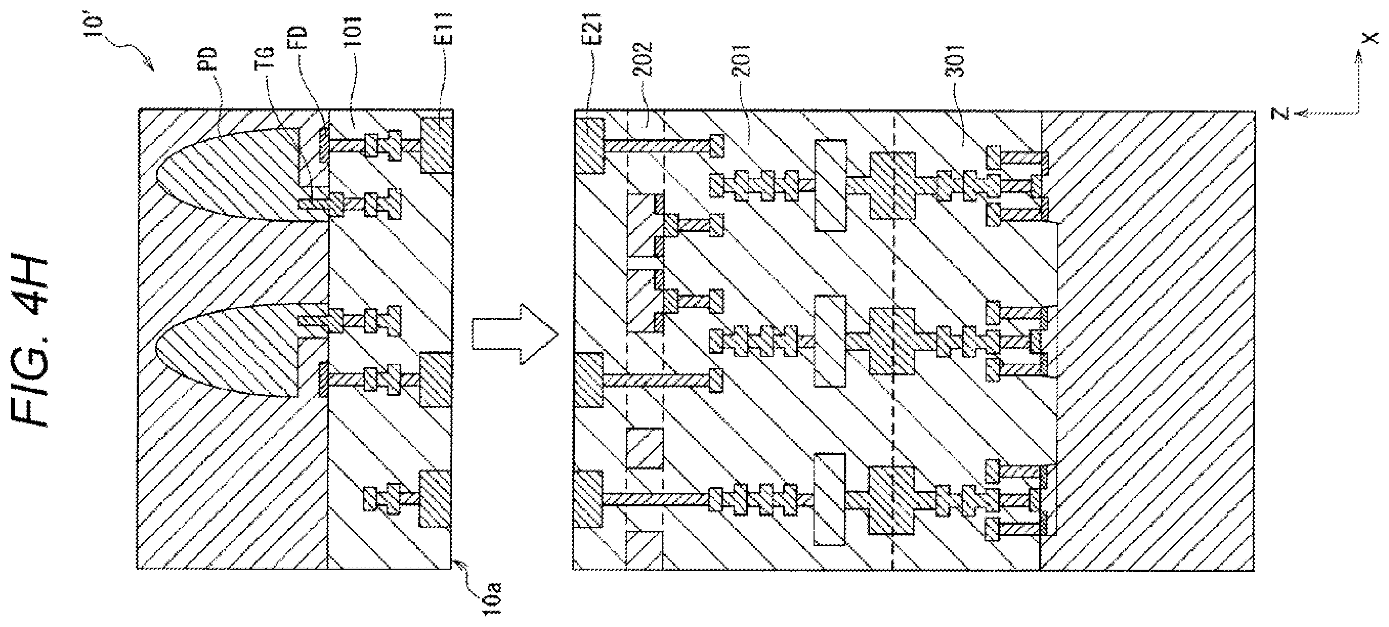 Patent US12581220 Figure 10 – Imaging device having insulated amplification transistor