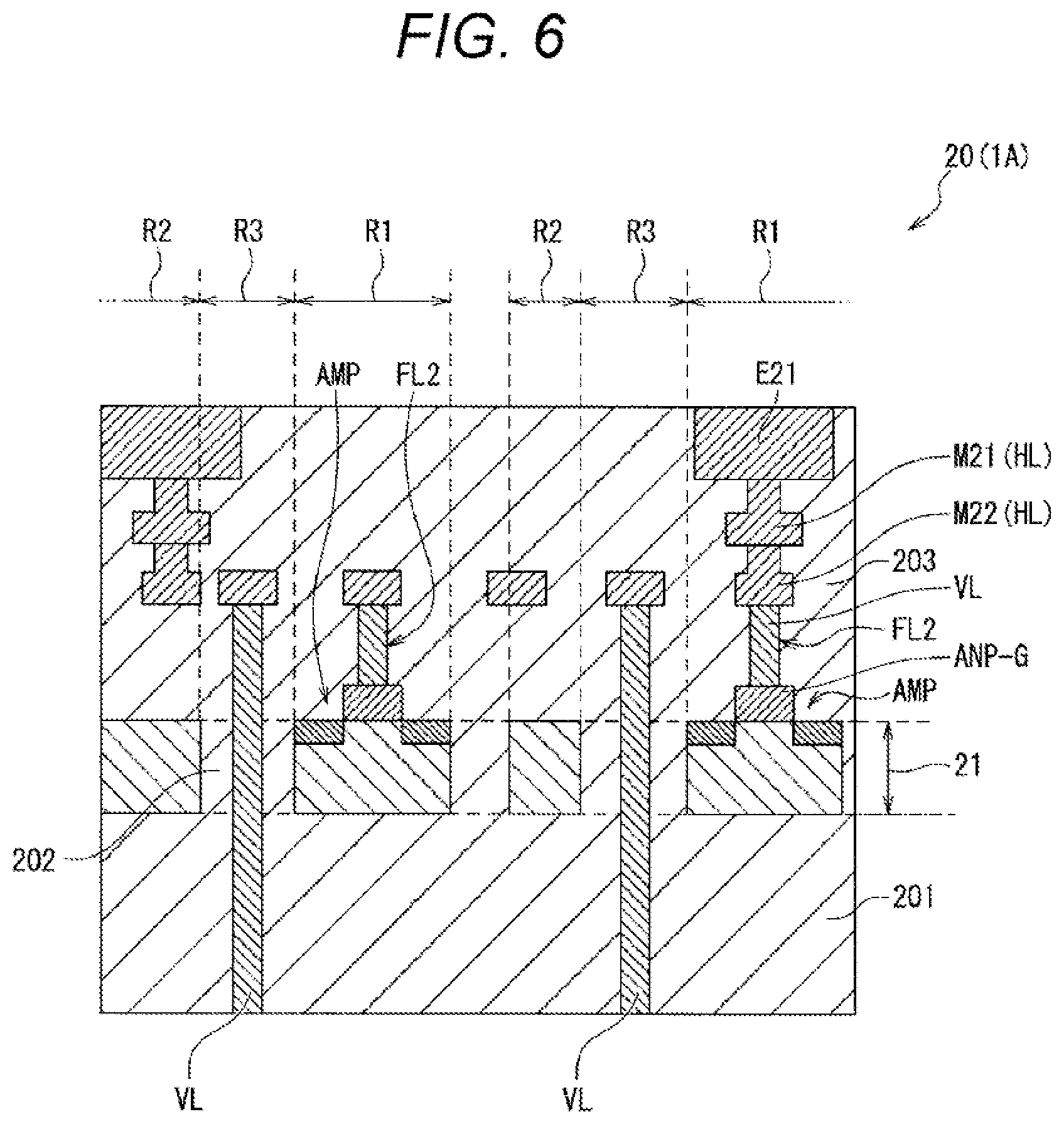 Patent US12581220 Figure 12 – Imaging device having insulated amplification transistor