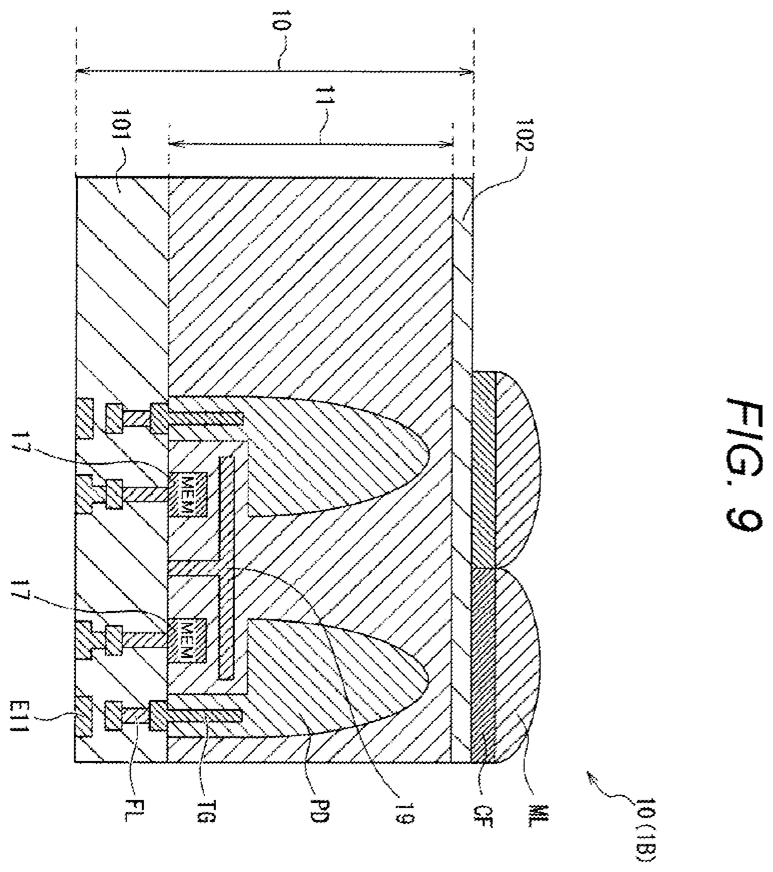 Patent US12581220 Figure 15 – Imaging device having insulated amplification transistor