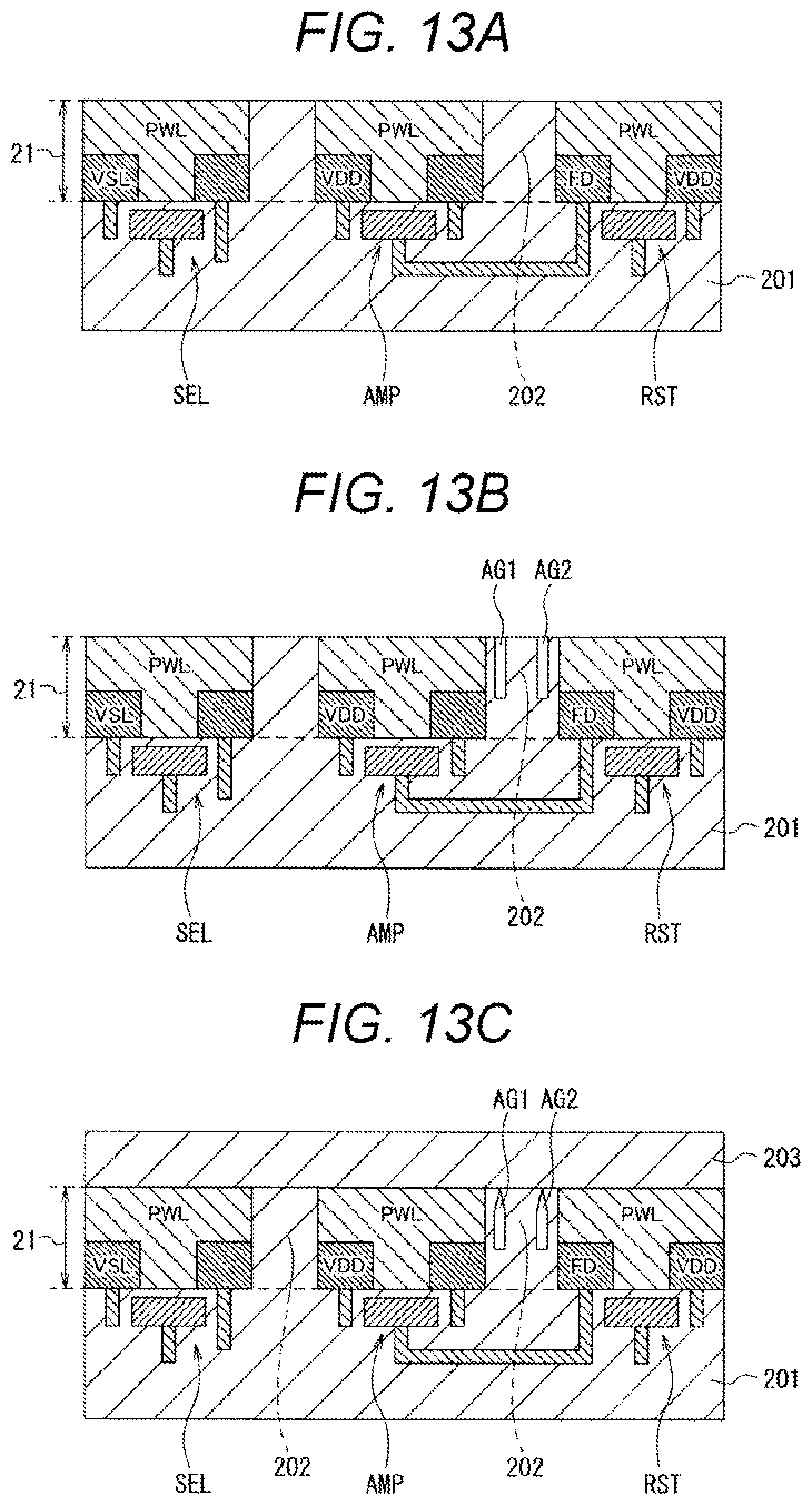 Patent US12581220 Figure 19 – Imaging device having insulated amplification transistor